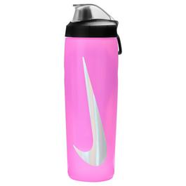 nike red Refuel Squeeze Locking Lid 24oz