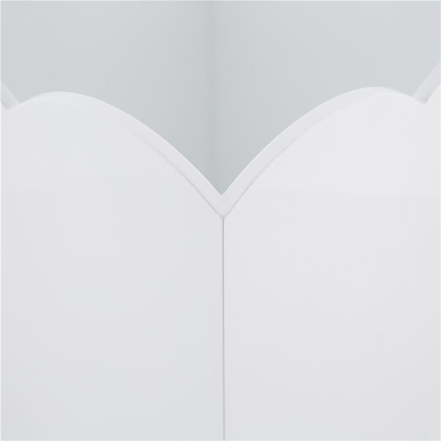 White - Addison Ross - AddisonRoss Scallop Lacquer Bin - 5