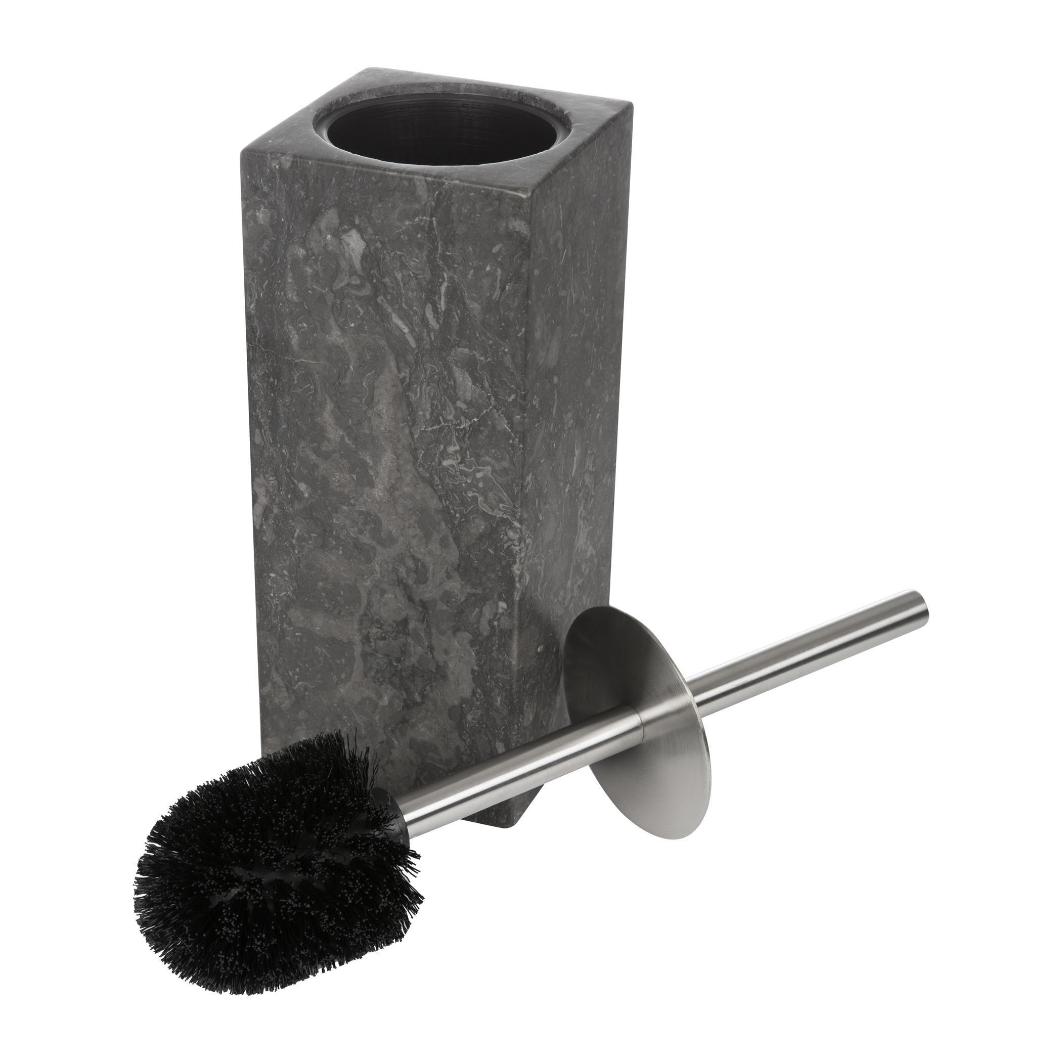 Dark Grey - Aquanova - Hammam Toilet Brush Holder - 3
