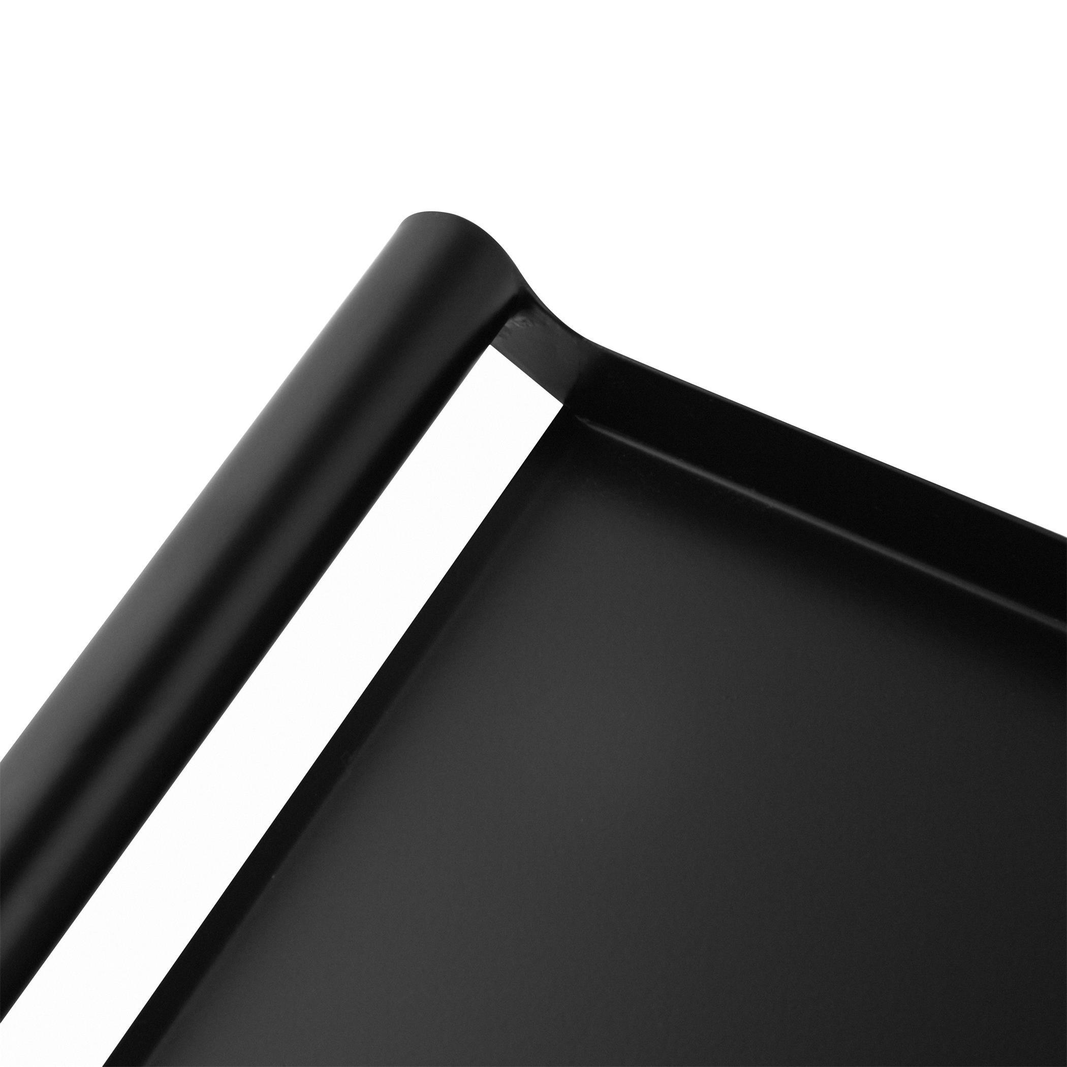 Black - Broste Copenhagen - Charlie Iron Tray - 3