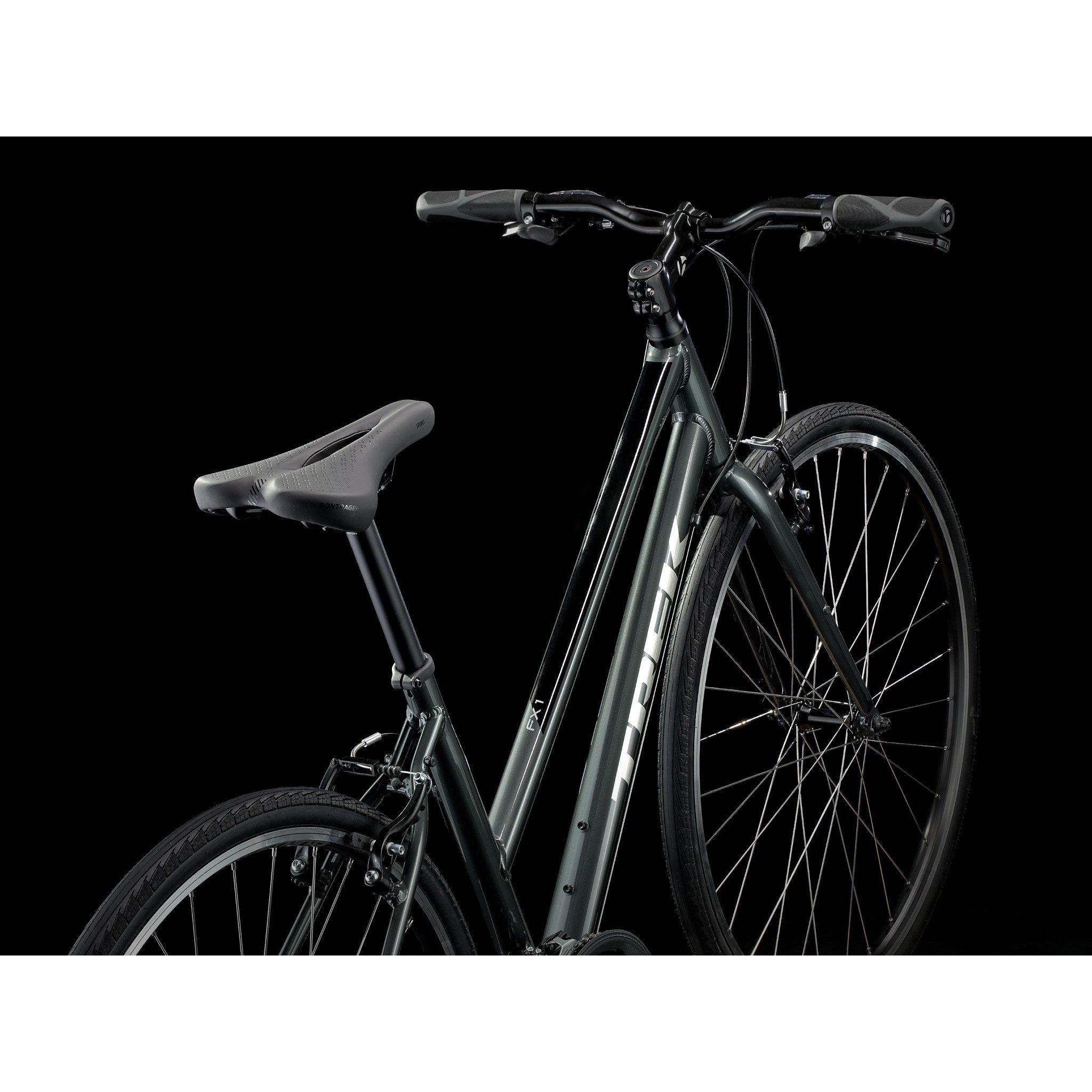 Lithium Grey - Trek - FX 1 Stagger Gen 4 2024 Hybrid Bike - 3