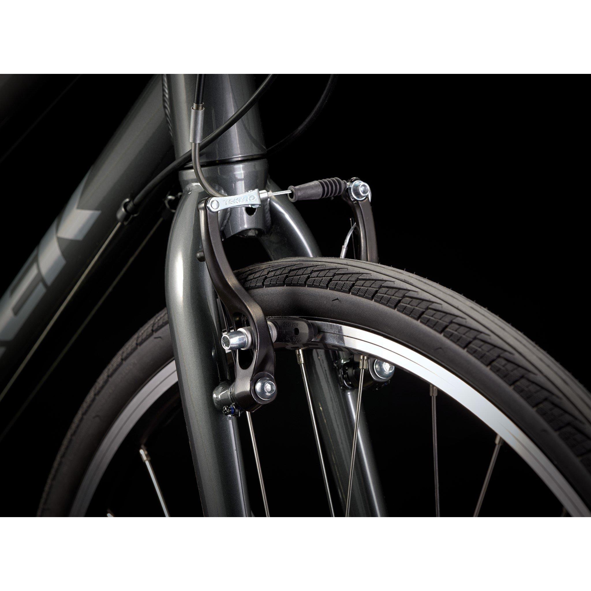 Lithium Grey - Trek - FX 1 Stagger Gen 4 2024 Hybrid Bike - 6