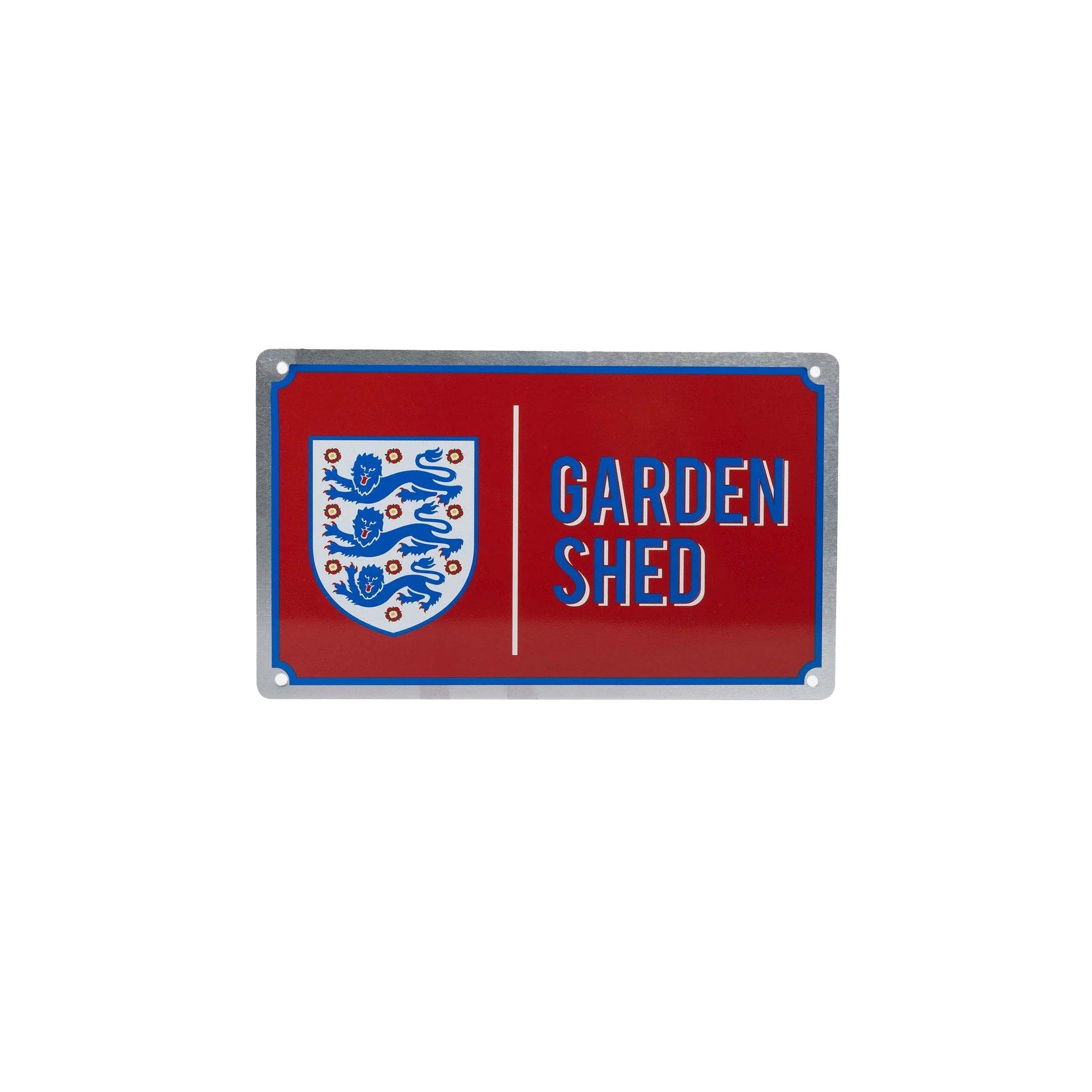 England - Team - Garden Shed Hanging Football Sign - 1