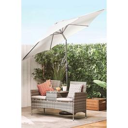 VonHaus VonHaus 2.7m UV30+ Crank and Tilt Parasol
