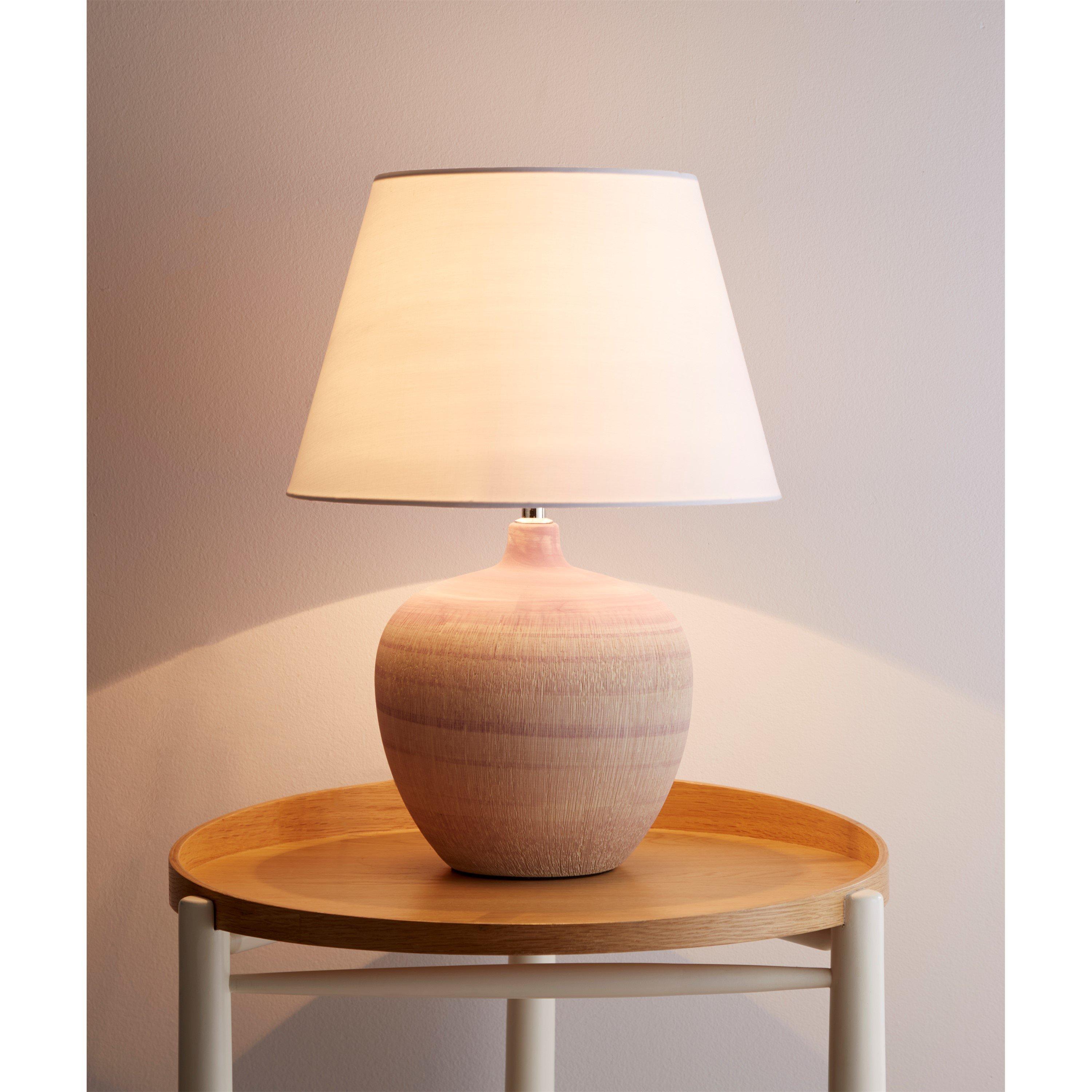 Lilac - K Living - Tenby Ceramic Table Lamp - 3