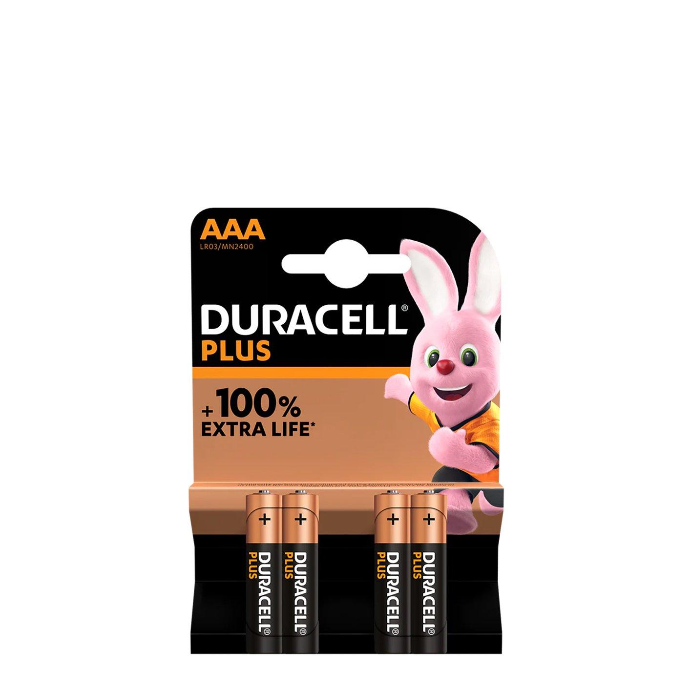 - - Duracell - Plus Power AAA Batteries 4 Pack - 2