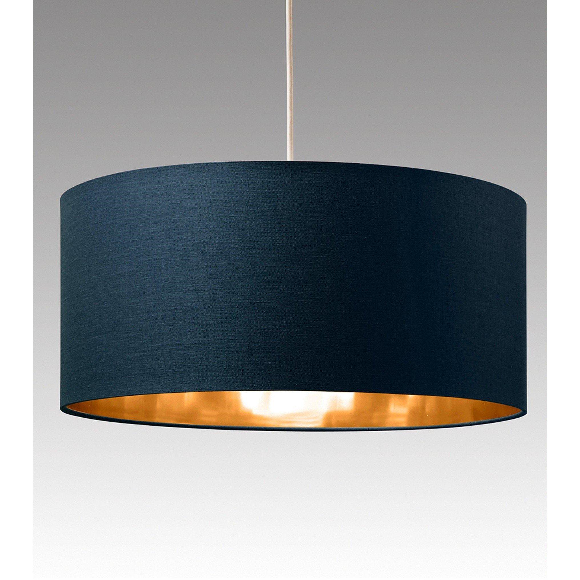 Navy/Gold - K Living - Milo Easy Fit Light Shade