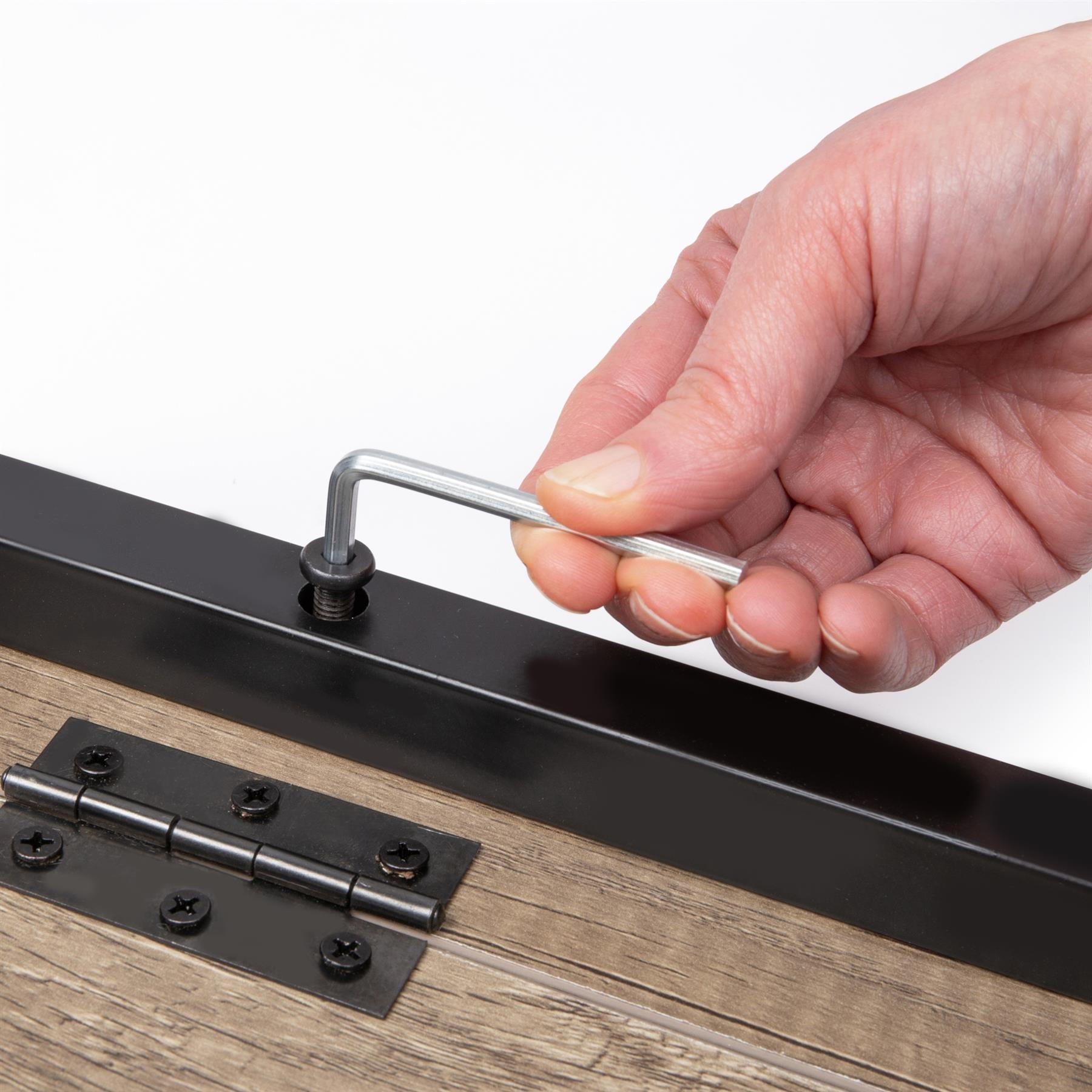 White - House of Home - Folding Computer Desk - 8