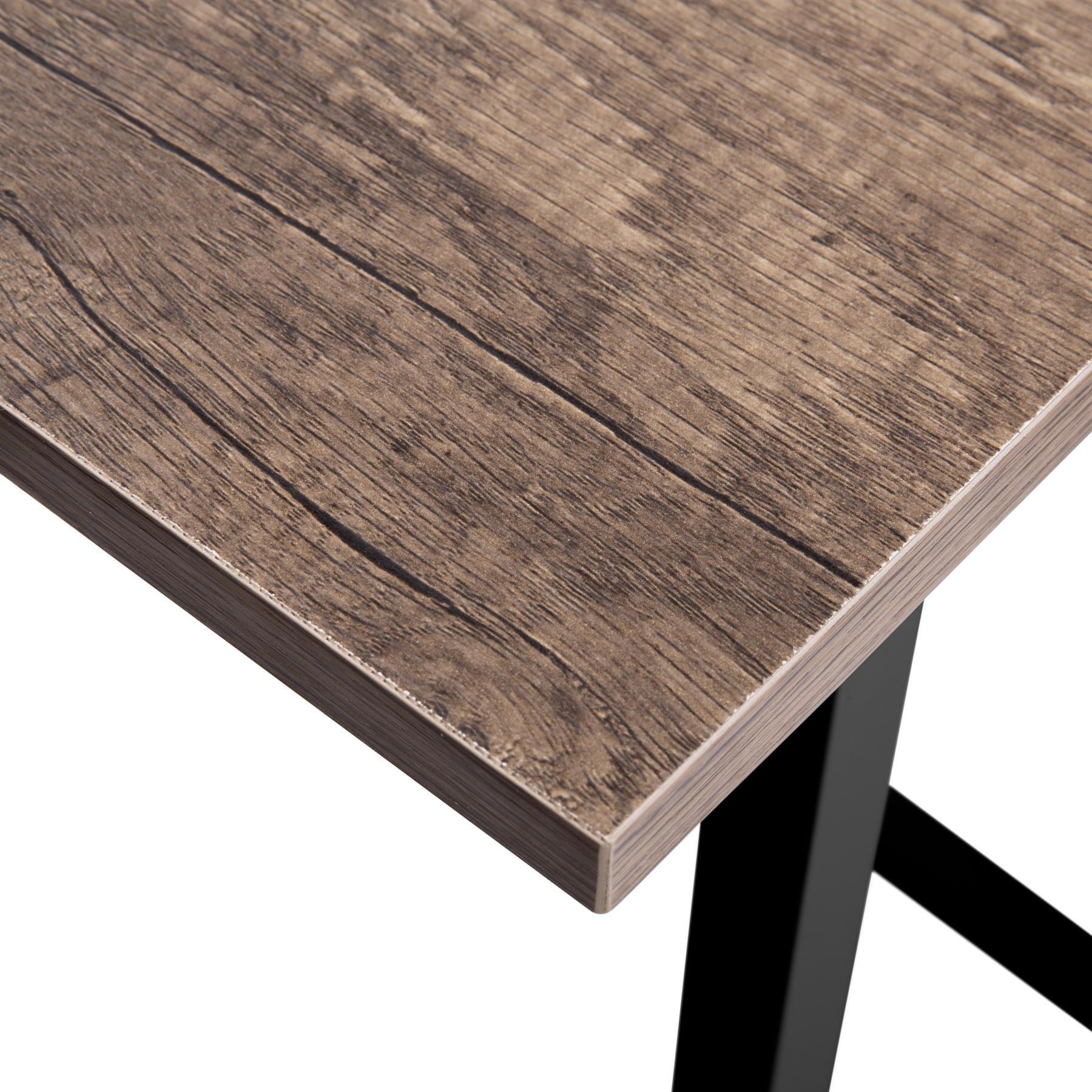 White - House of Home - Folding Computer Desk - 10