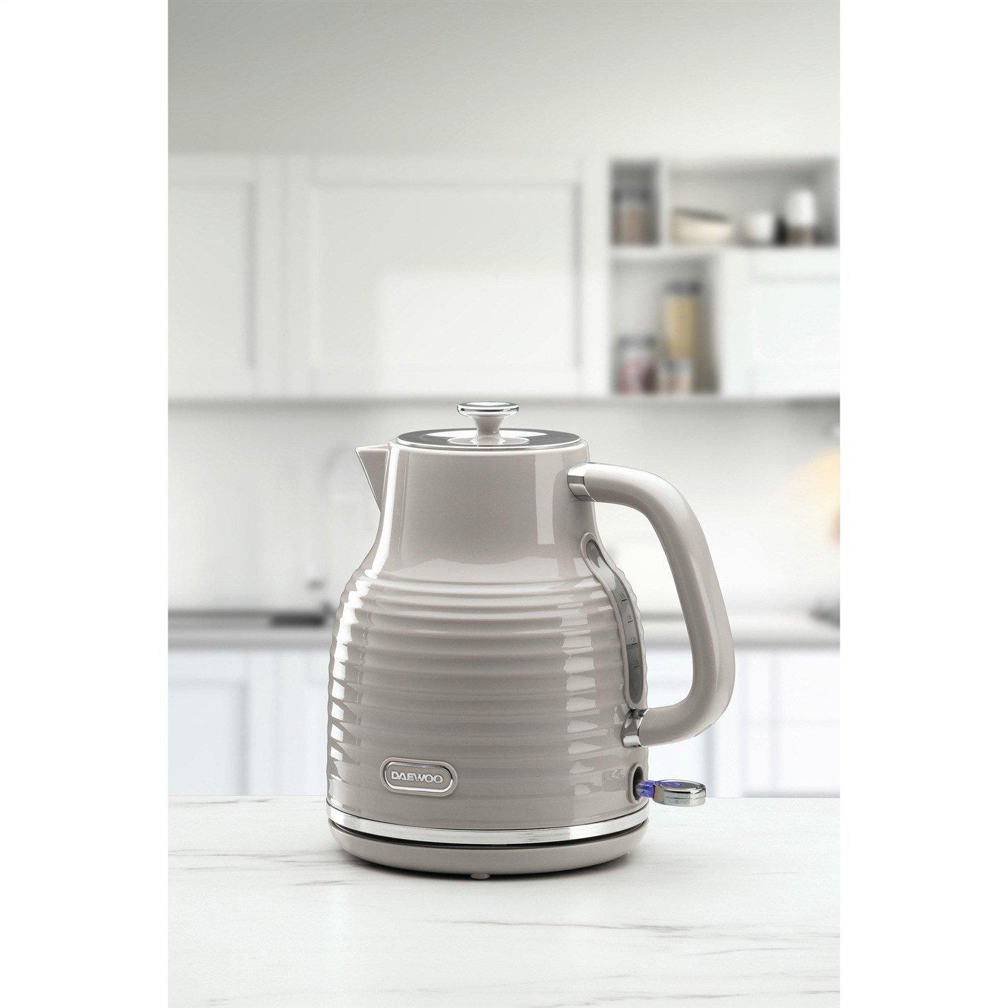 Taupe - Daewoo Electricals - SIENNA 1.7L 3KW JUG KETTLE TAUPE - 2