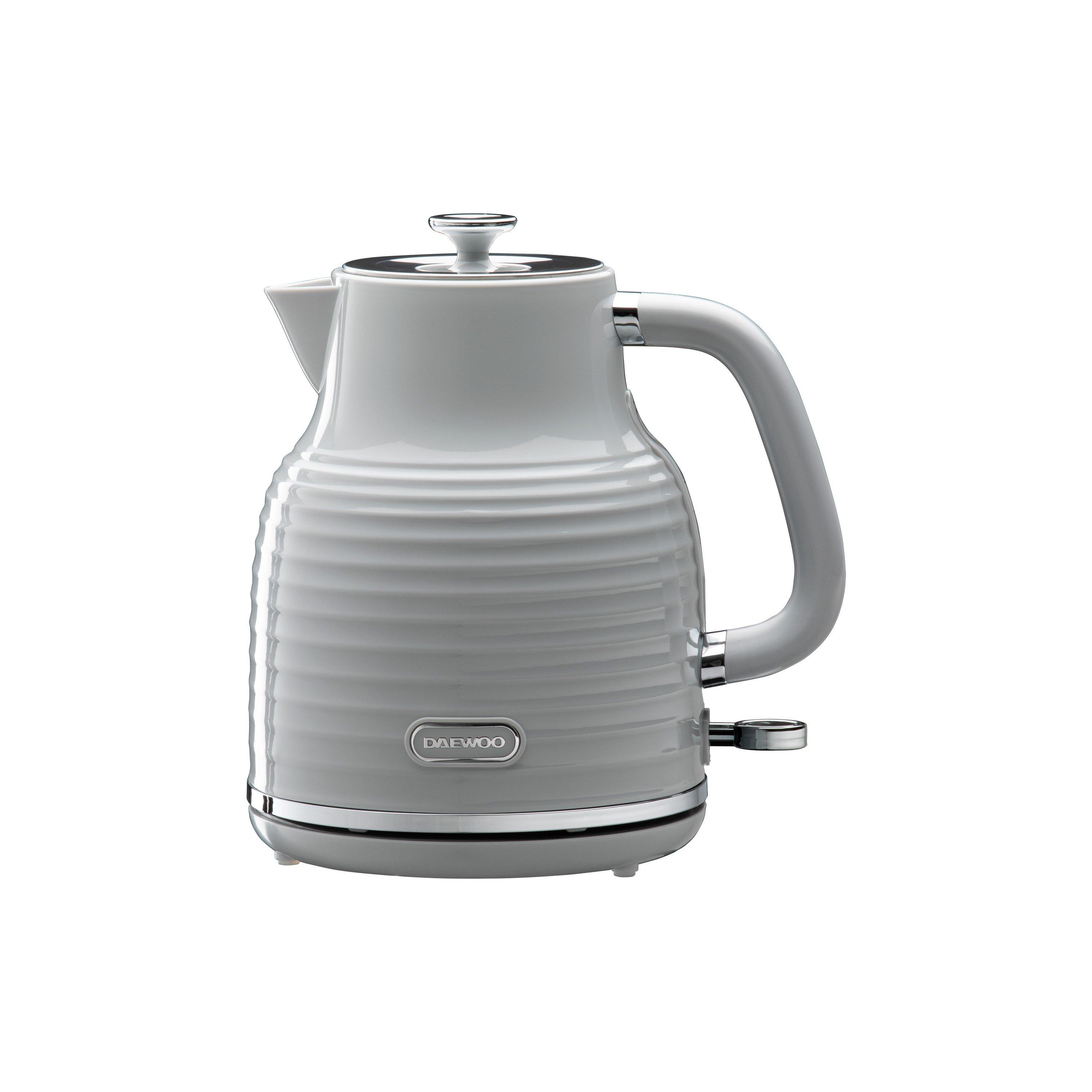 Grey - Daewoo Electricals - SIENNA 1.7L 3KW JUG KETTLE GREY - 1