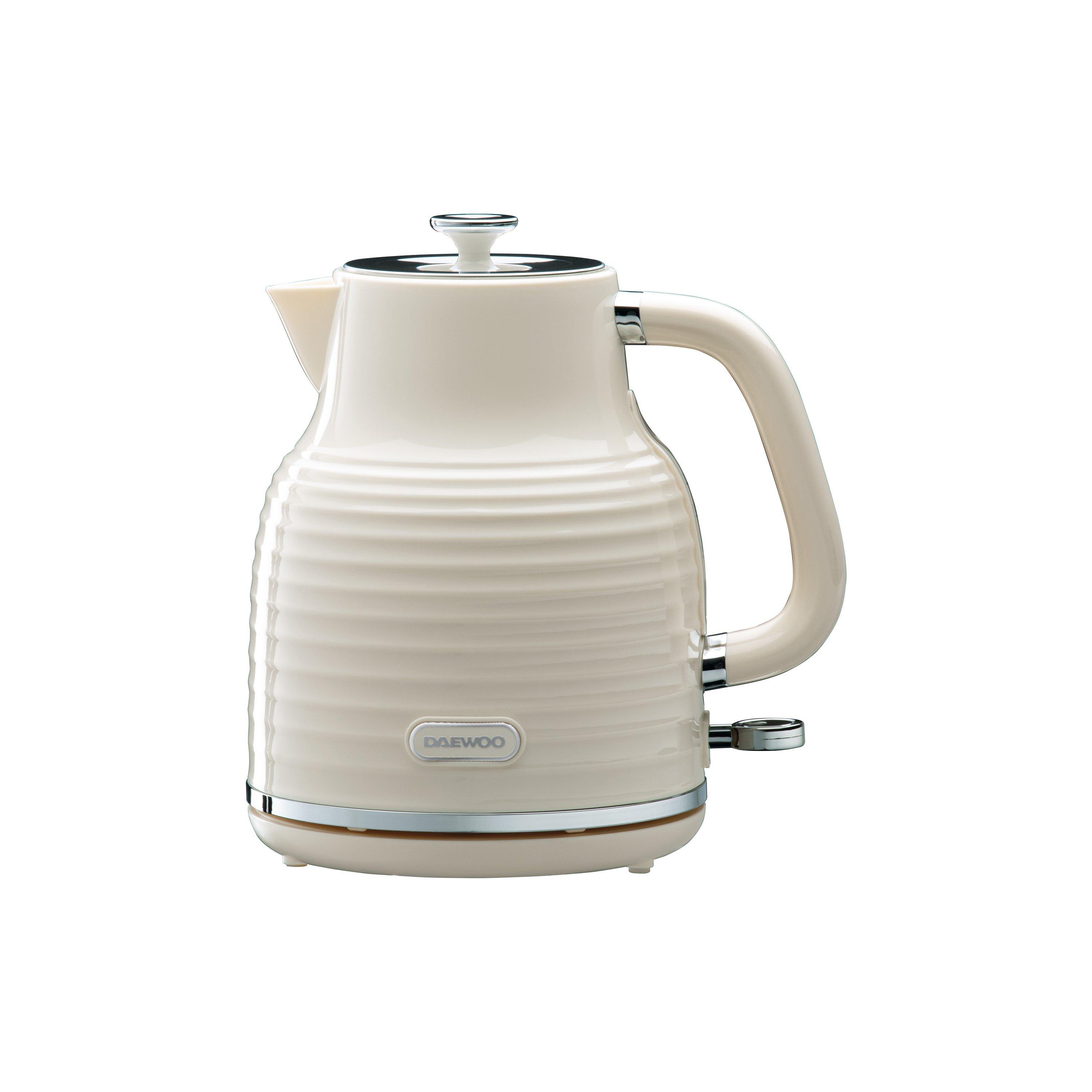 Daewoo Electricals  Sienna 1.7L 3Kw Jug Kettle Cream - 1.7L