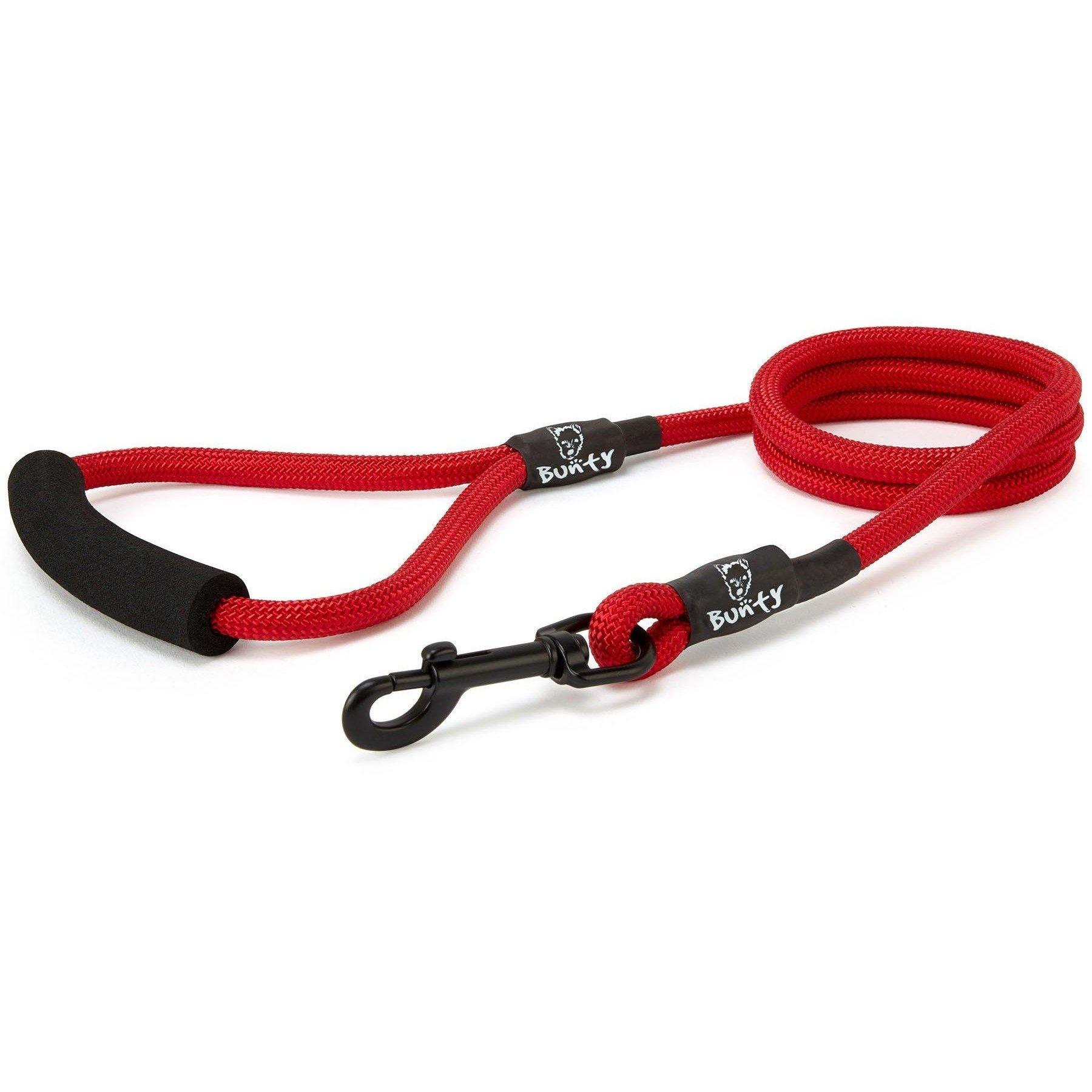 Red - Bunty - Bunty Dog Pet Rope Lead - Red