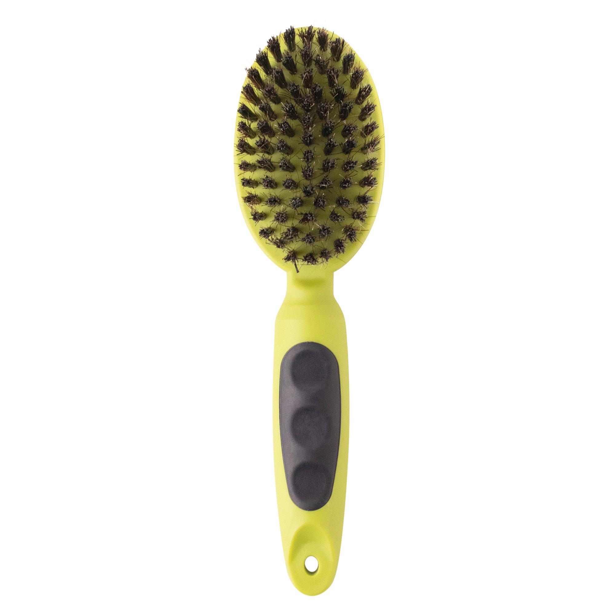 Green - Bunty - Bunty Pin & Bristle Dog Cat Pet Grooming Brush - 2