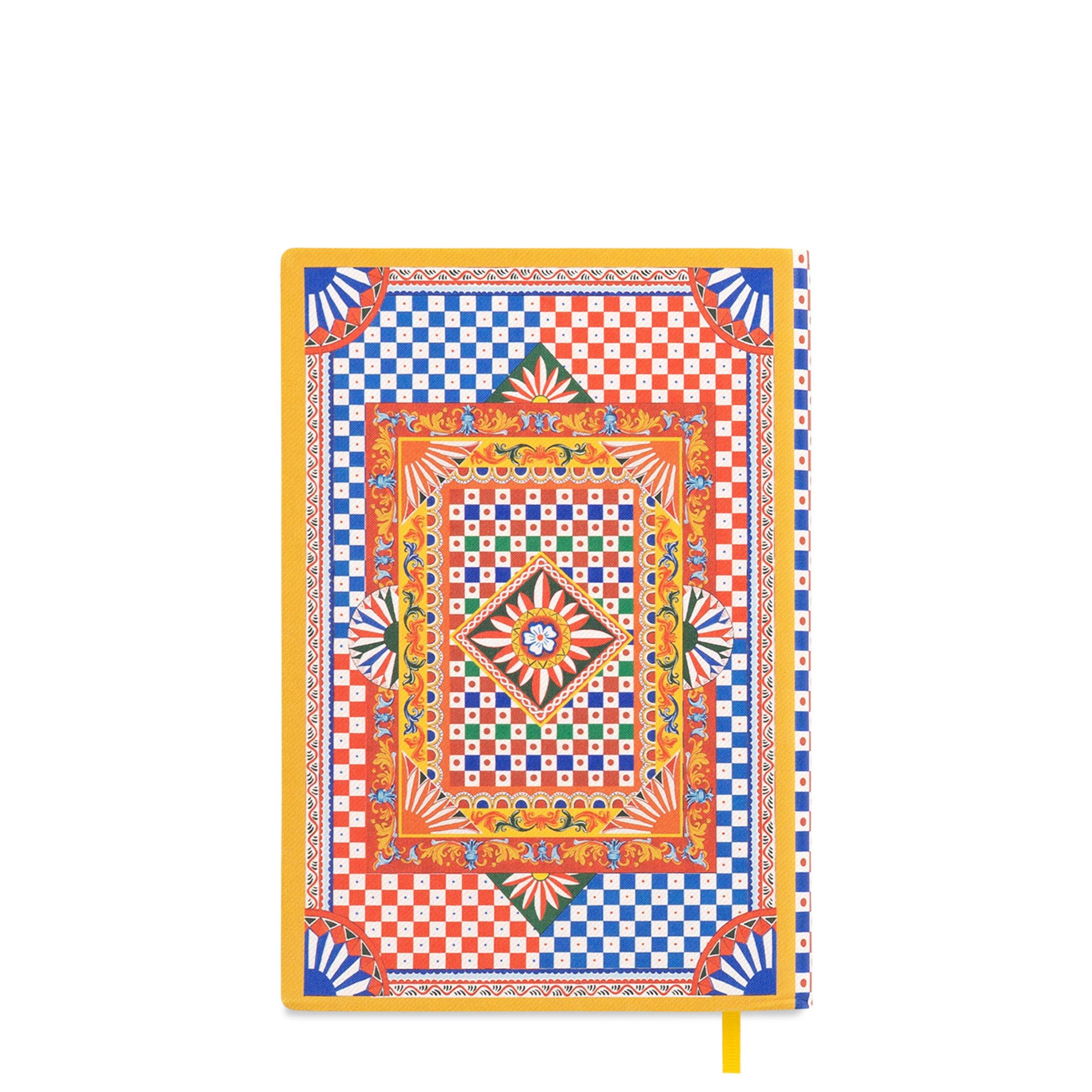 Red - Dolce and Gabbana Casa - Carretto Notebook - Medium - 2