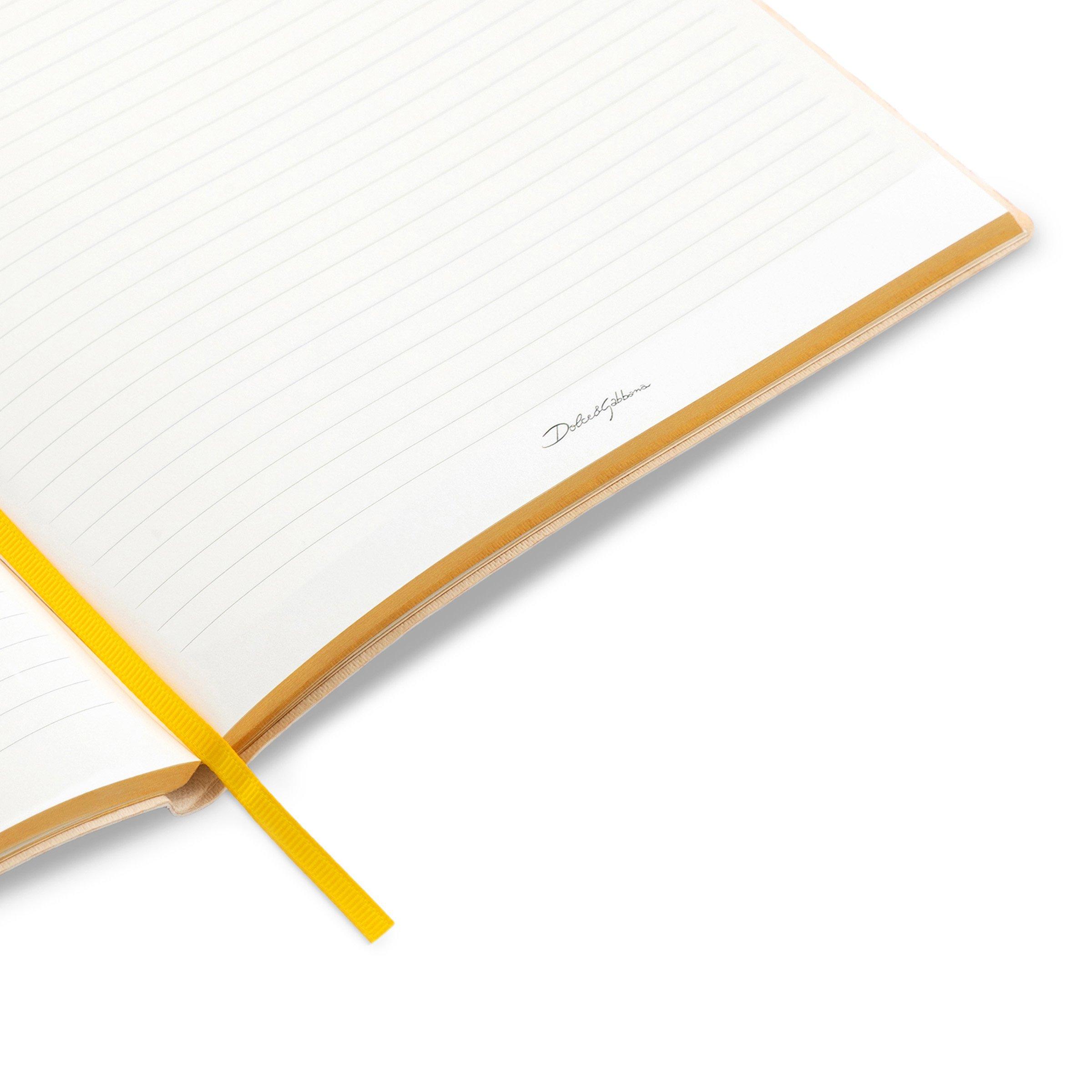 Red - Dolce and Gabbana Casa - Carretto Notebook - Medium - 3