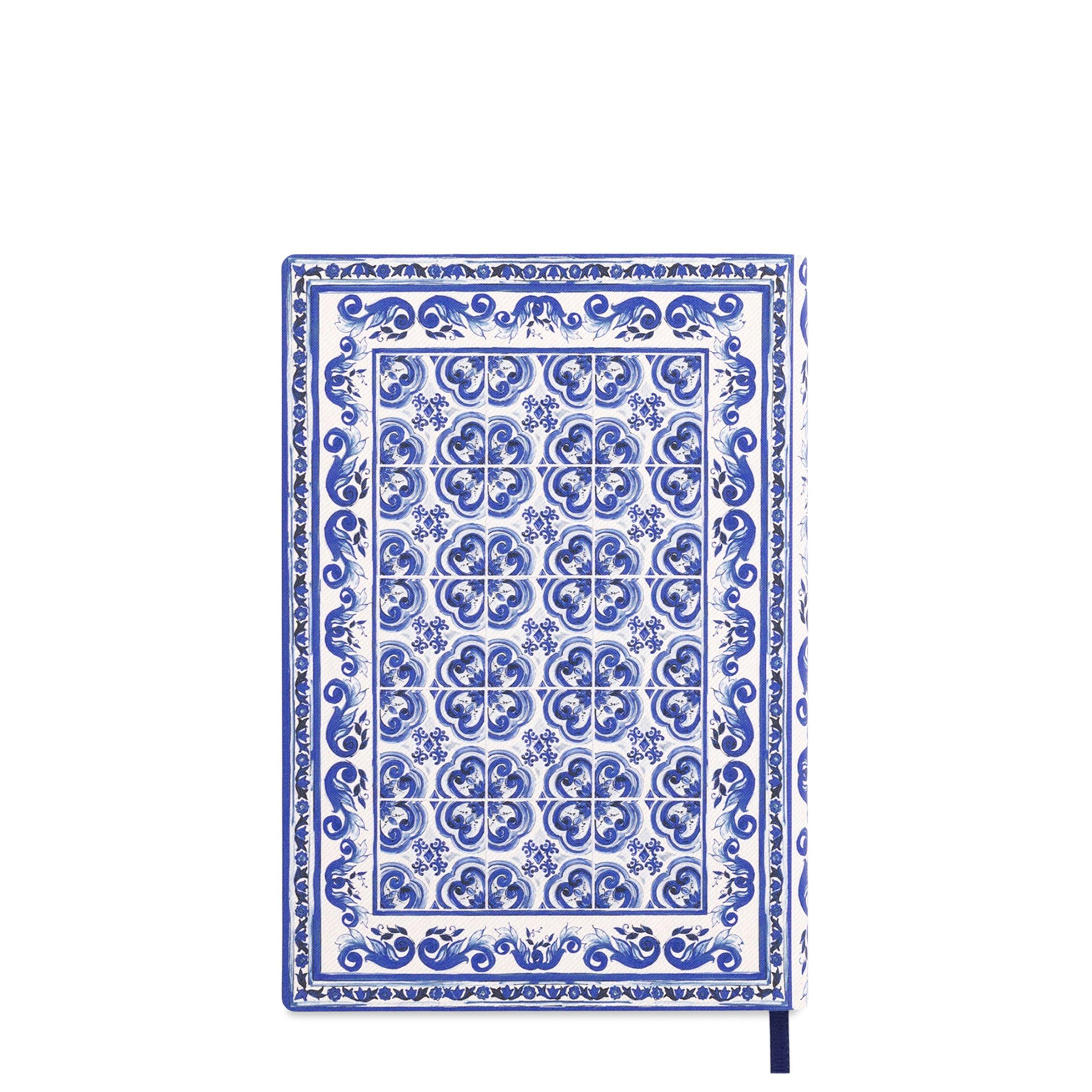 Blue - Dolce and Gabbana Casa - Blu Mediterraneo Notebook - Medium - 2
