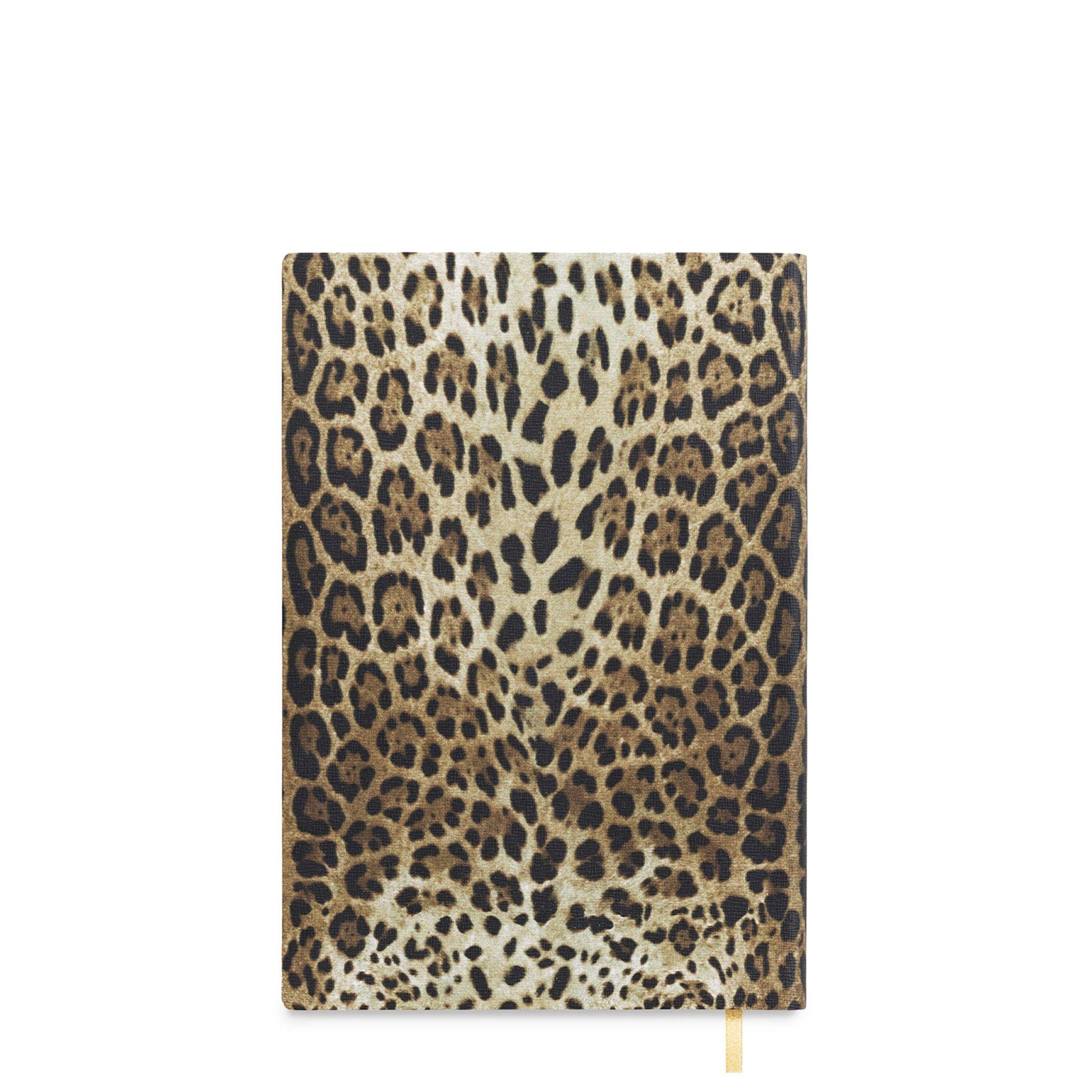 Brown - Dolce and Gabbana Casa - Leopard Notebook - Medium - 2