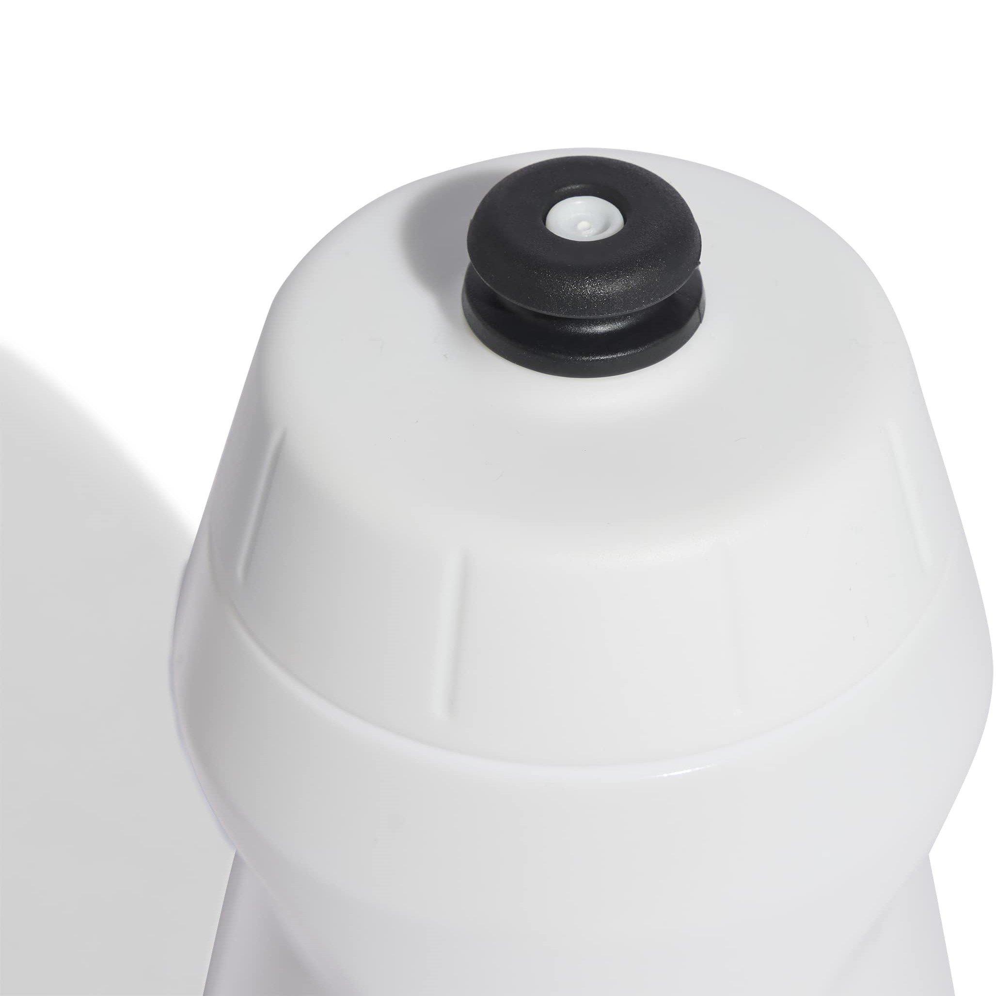Weiß/Schwarz - adidas - Tiro Water Bottle 500 ML - 2