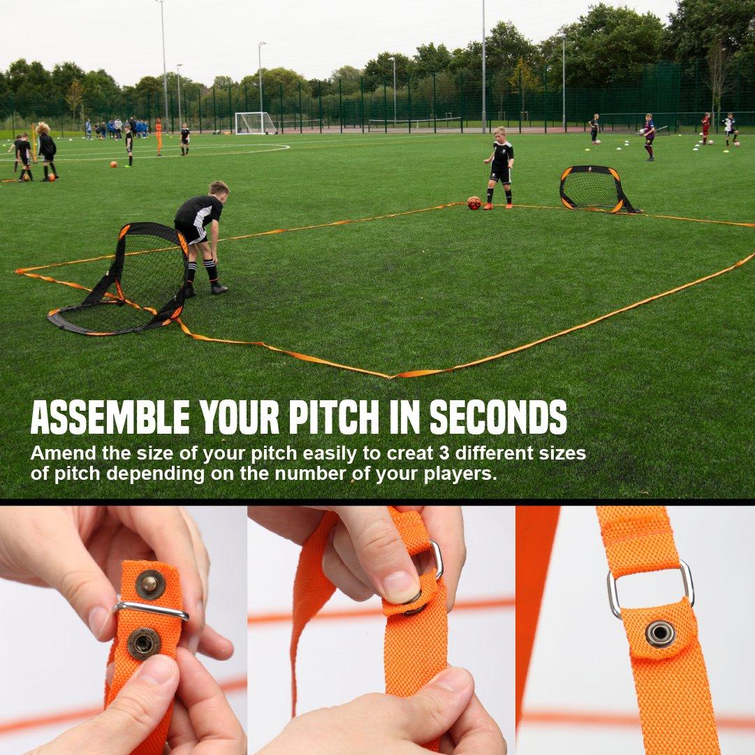Orange/Black - Flick - Urban Pitch Pack - 5