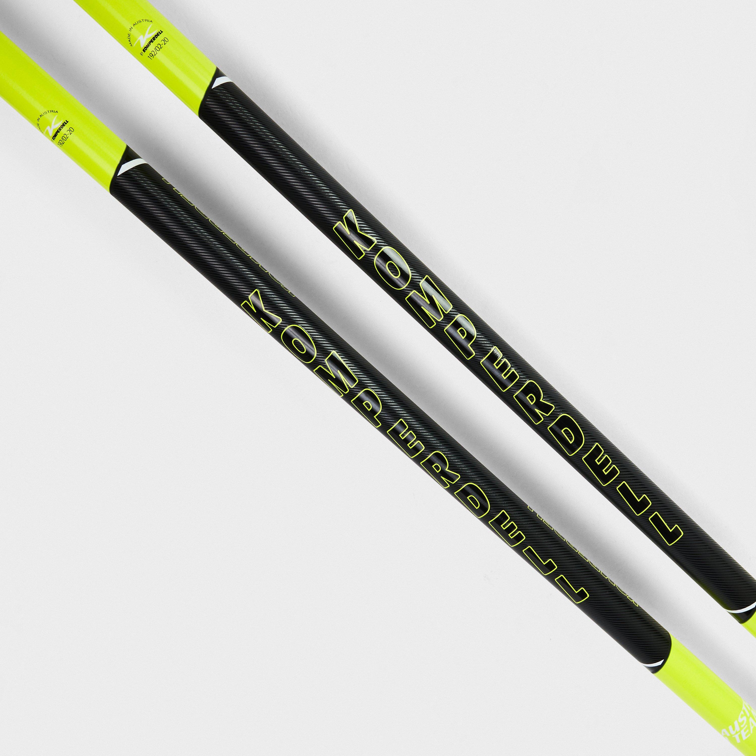 Black/Yellow - Komperdell - Champion Ski Poles - 2