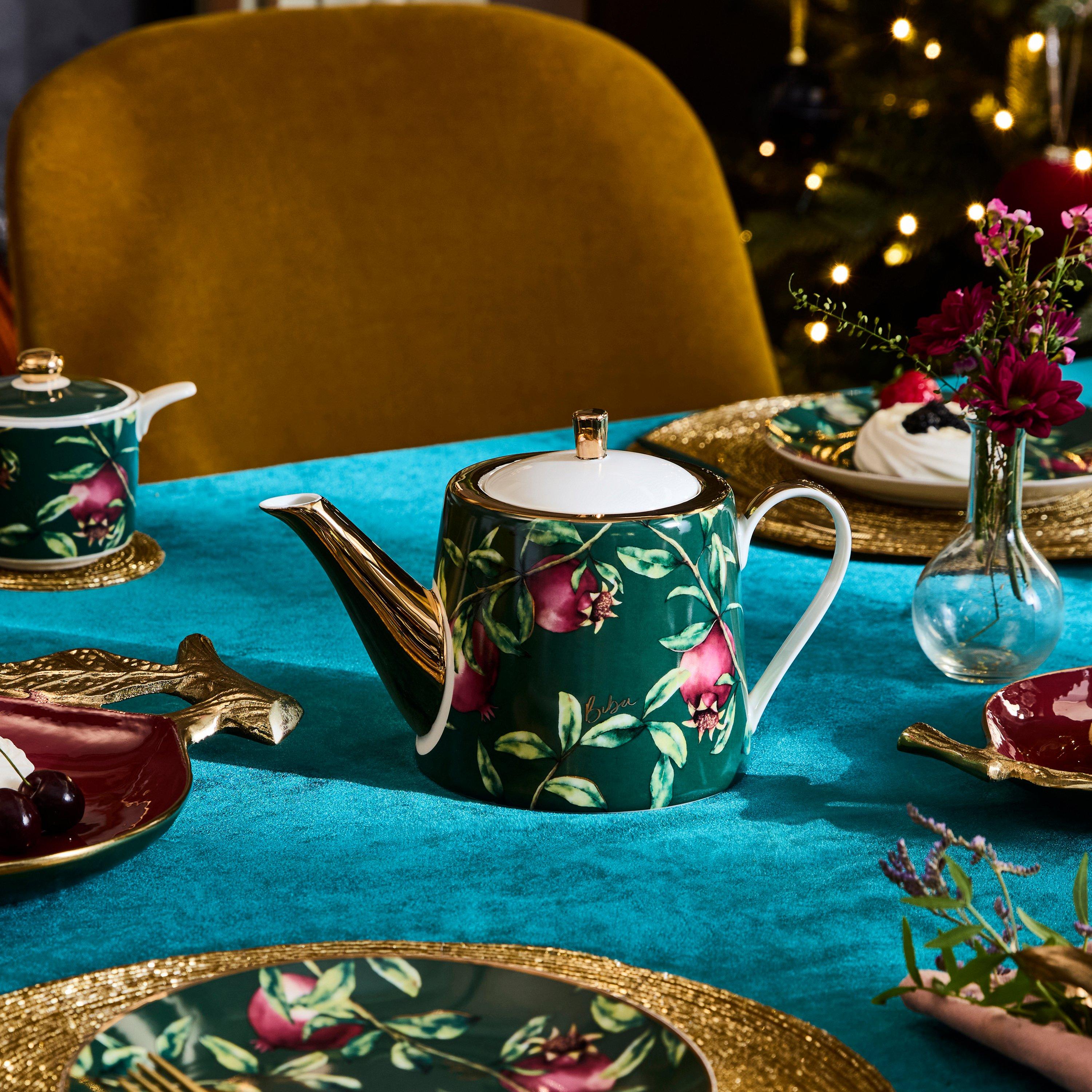 Granaatappel - Biba - Printed Teapot - 1