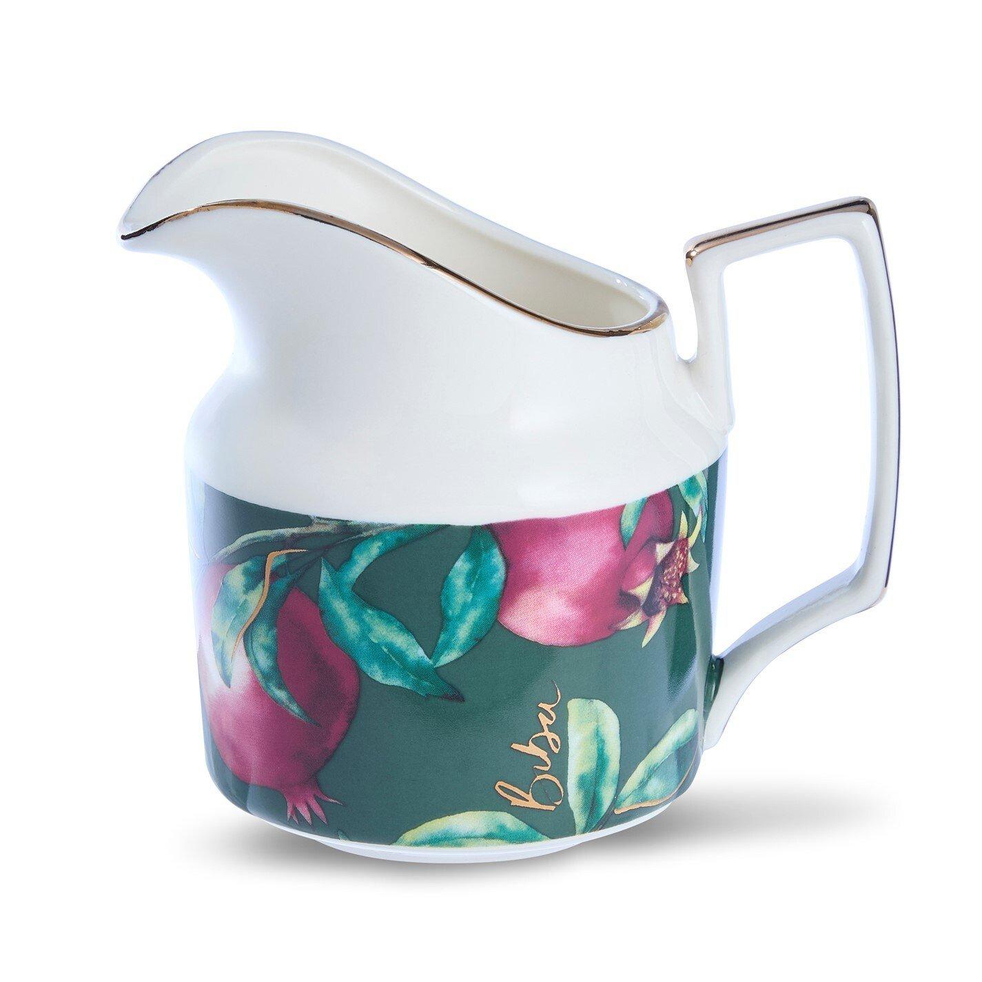 Granaatappel - Biba - Biba Printed Sugar Pot & Creamer Jug - 3