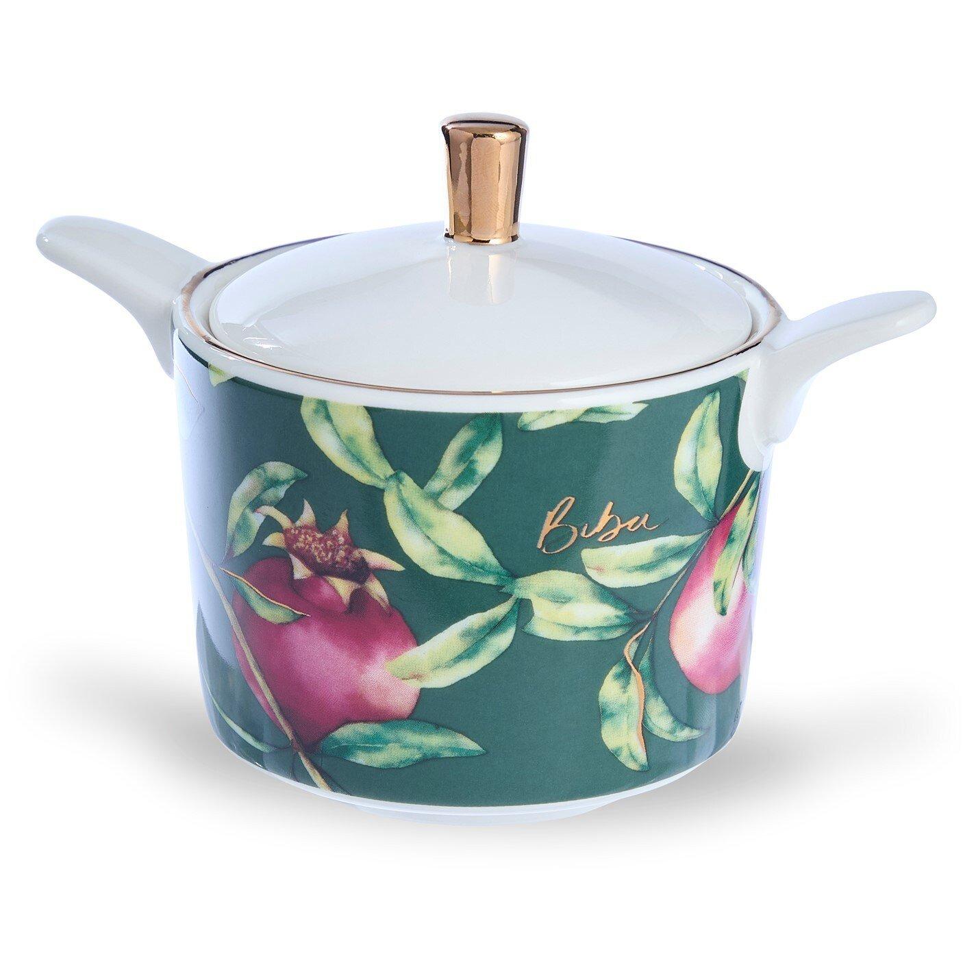 Granaatappel - Biba - Biba Printed Sugar Pot & Creamer Jug - 4