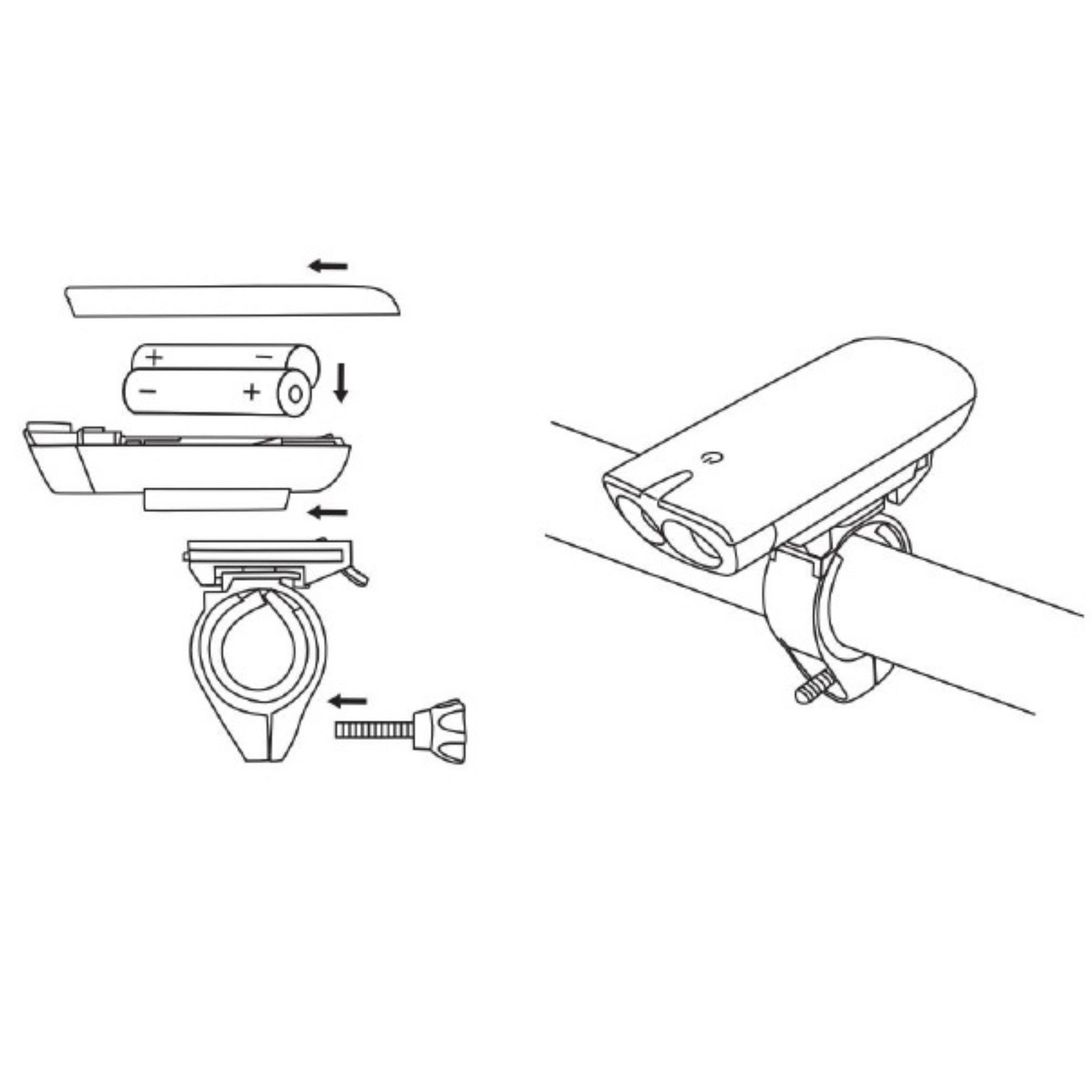 Crna - Pinnacle - Front Light 50L - 2
