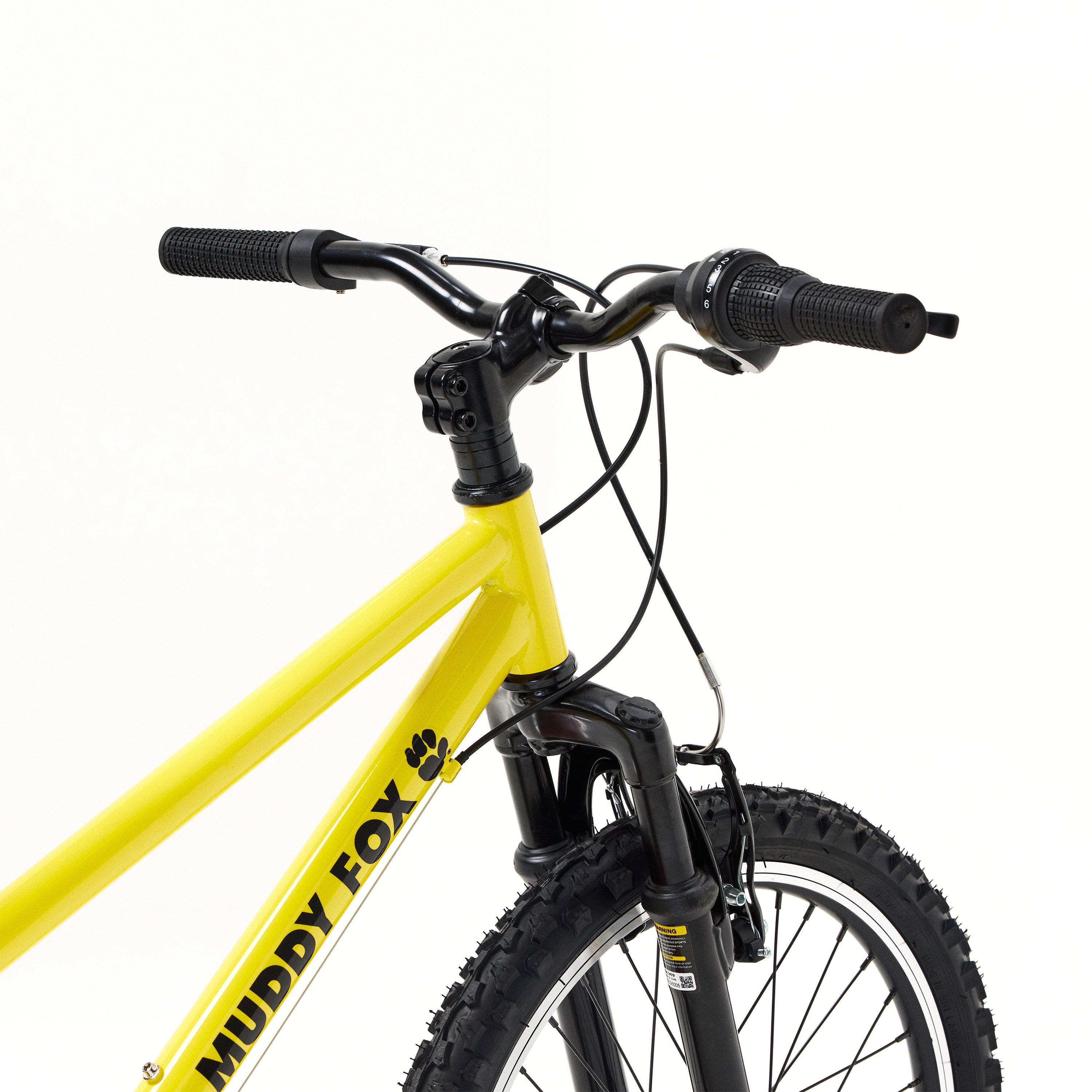 Yellow - Muddyfox - Trail 20 inch Bike Junior - 4