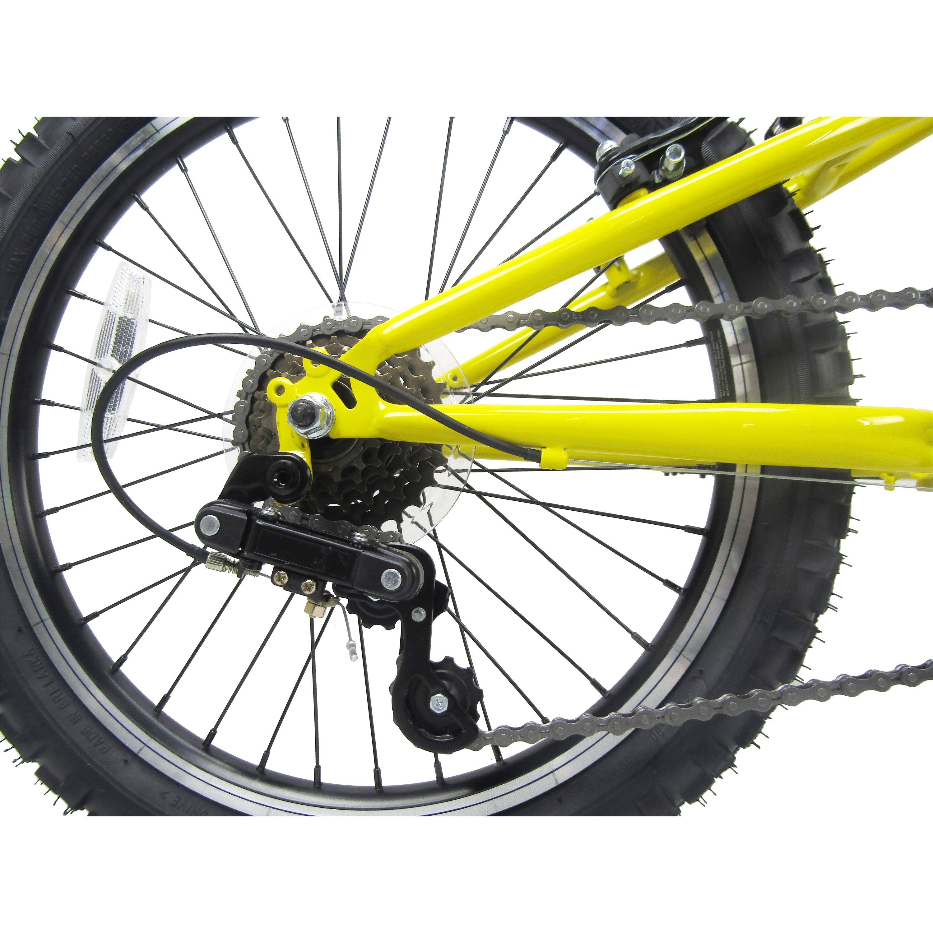Yellow - Muddyfox - Trail 20 inch Bike Junior - 8