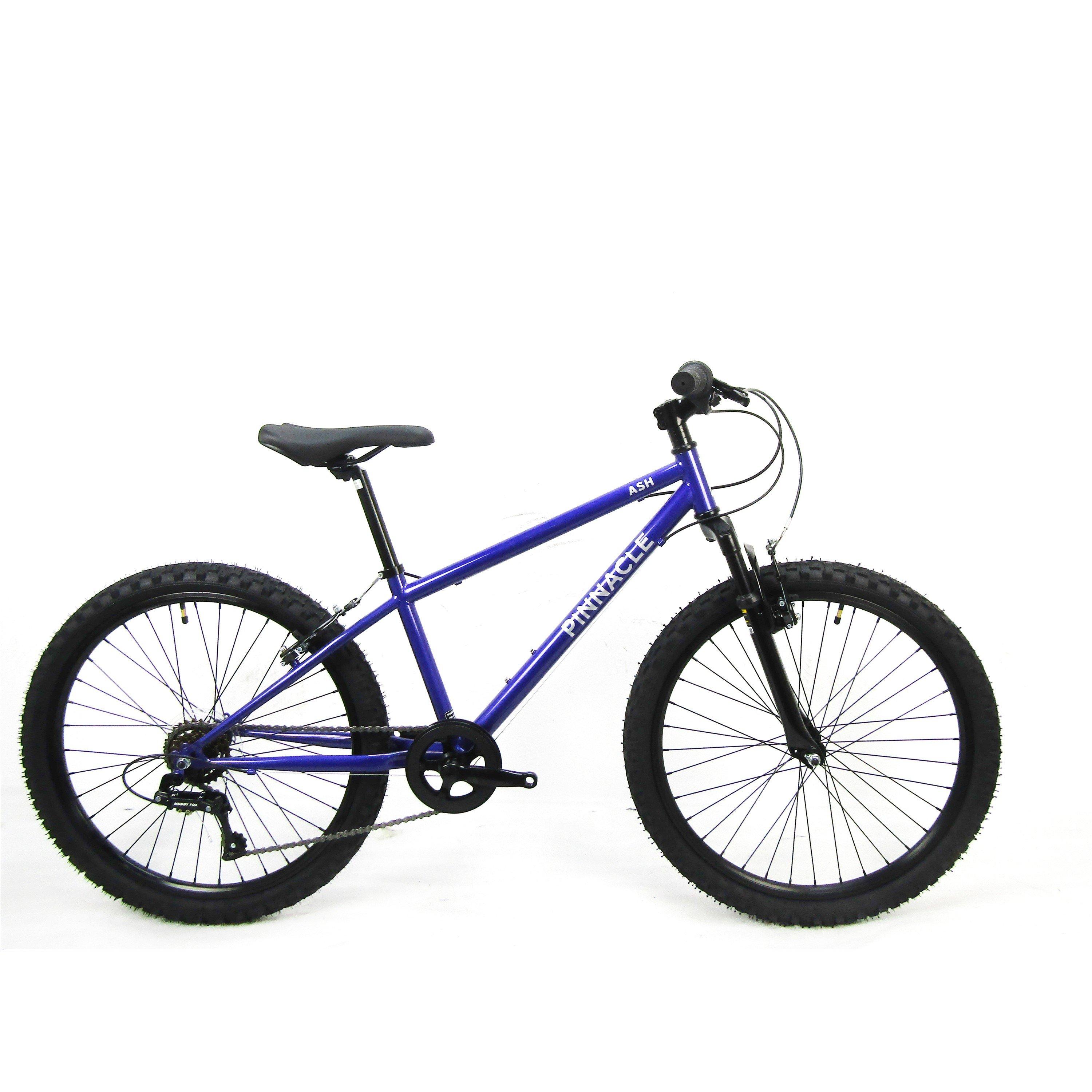 Purple - Pinnacle - Ash 24 inch Bike Junior - 1