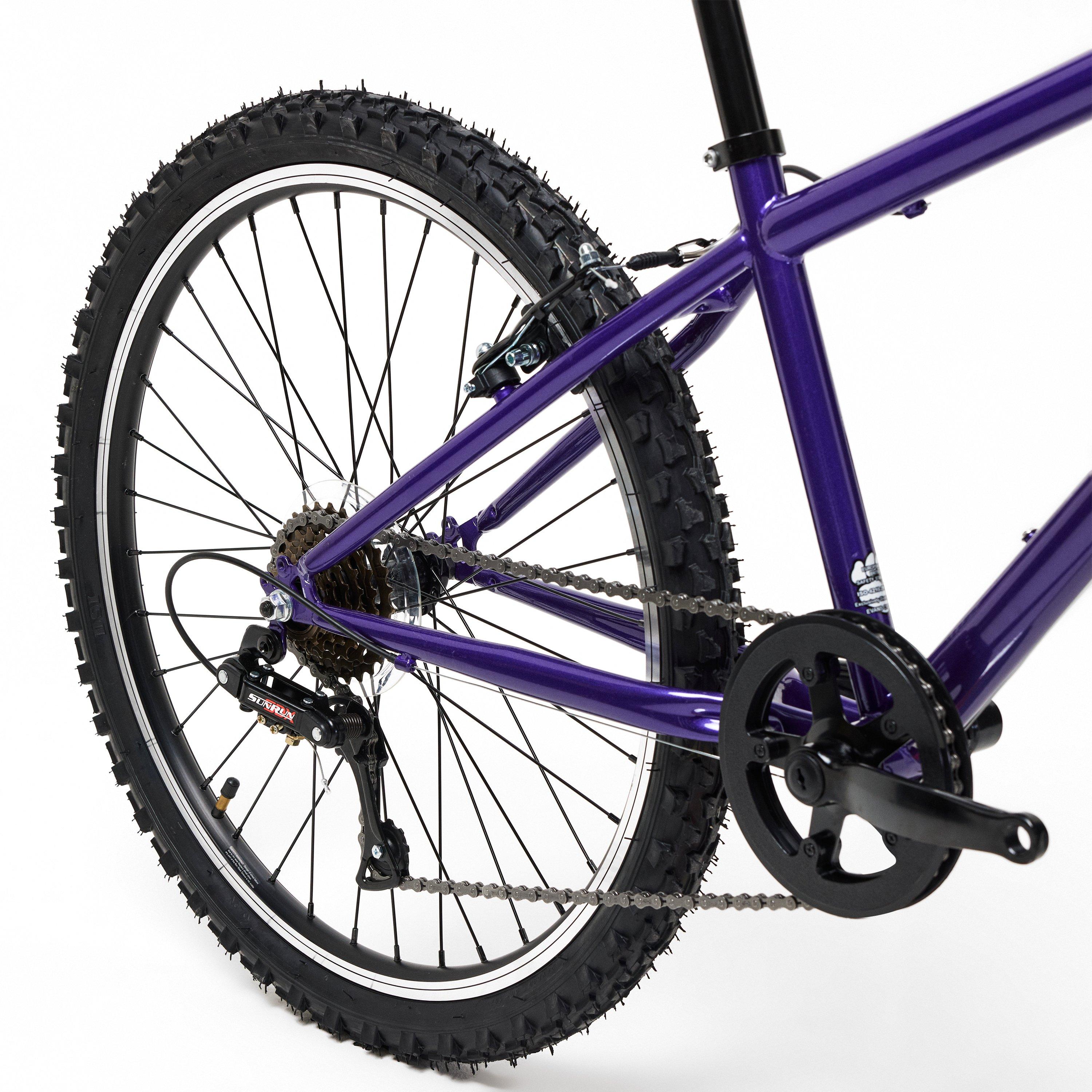 Purple - Muddyfox - Trail 24 inch Bike Junior - 6