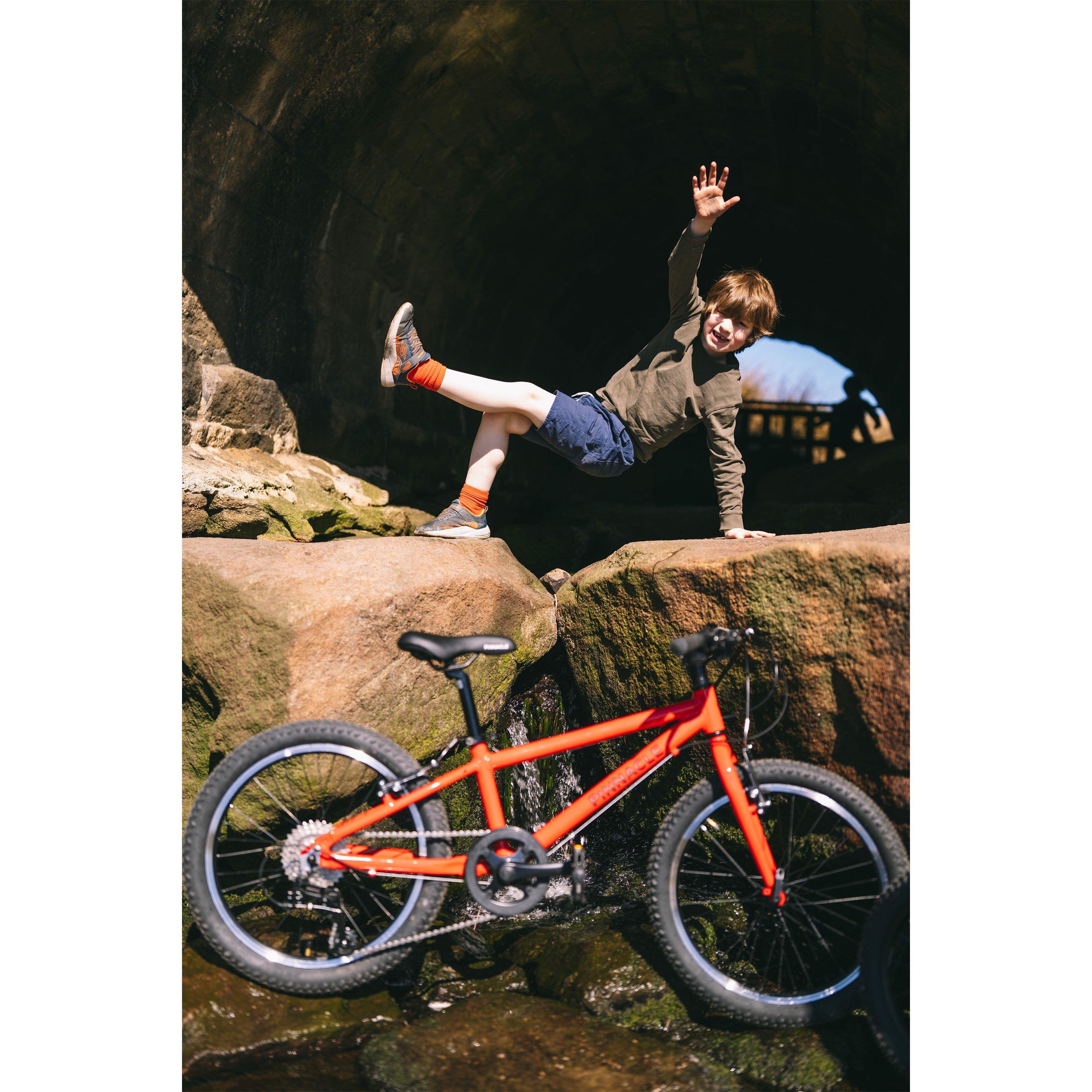 Red - Pinnacle - Ash 20 inch Kids Bike - 10