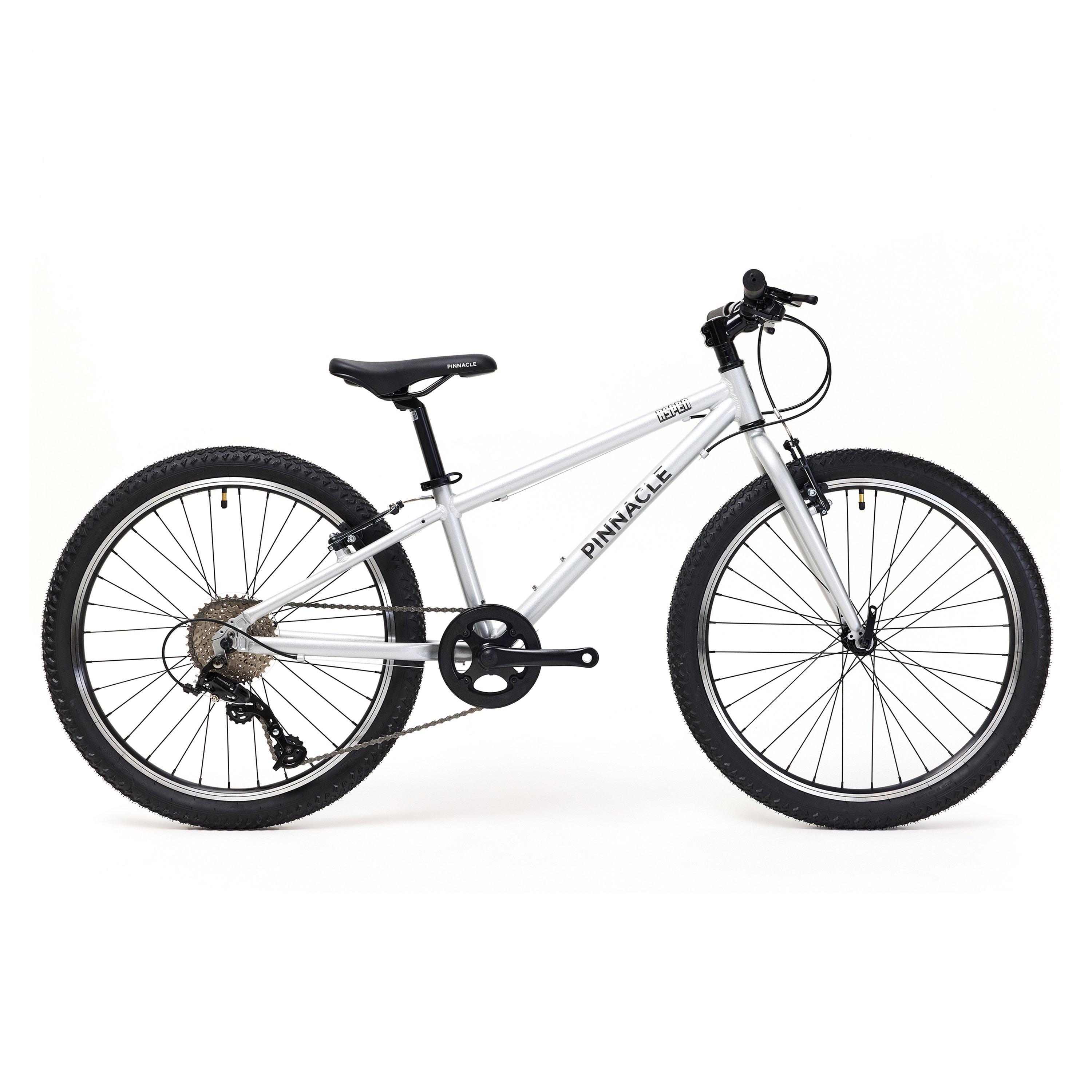 Silver - Pinnacle - Aspen 24 inch Bike Junior - 1