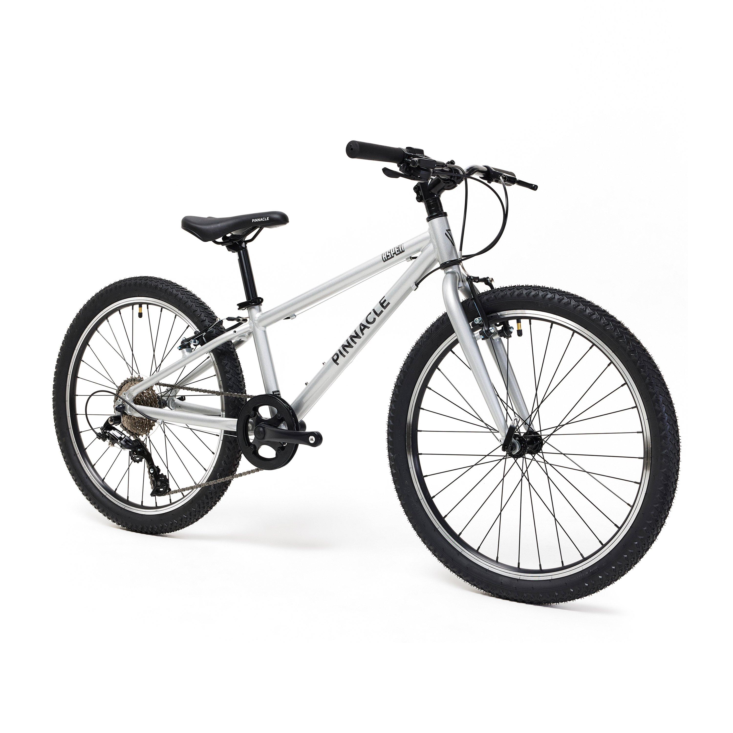 Silver - Pinnacle - Aspen 24 inch Bike Junior - 2