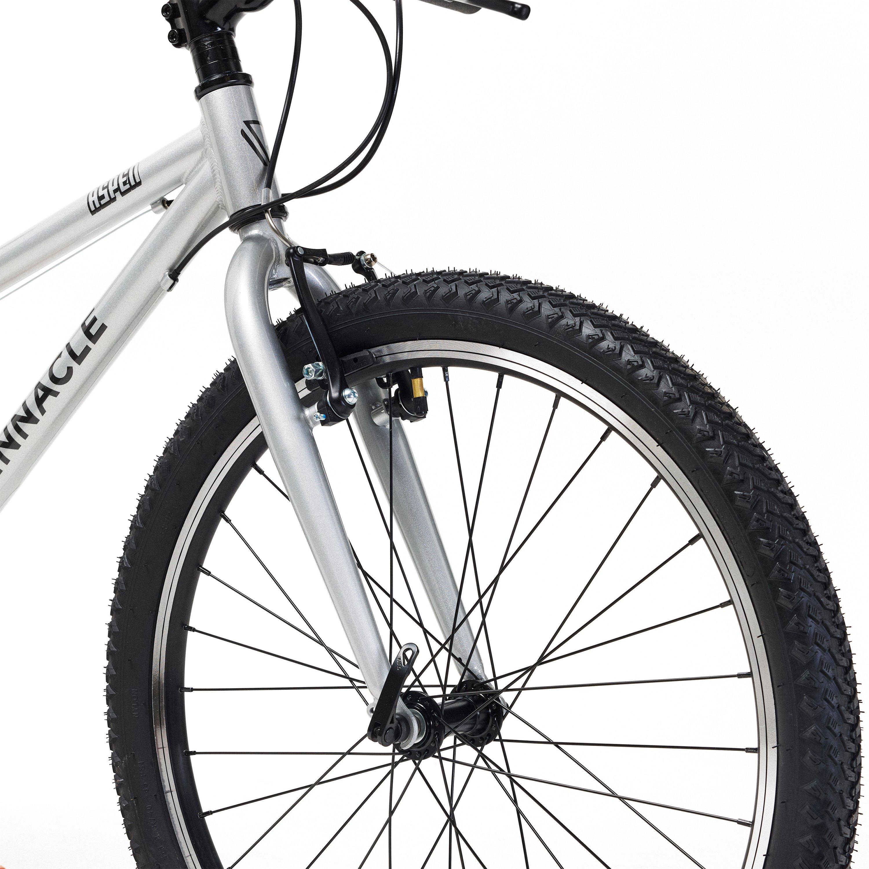 Silver - Pinnacle - Aspen 24 inch Bike Junior - 5