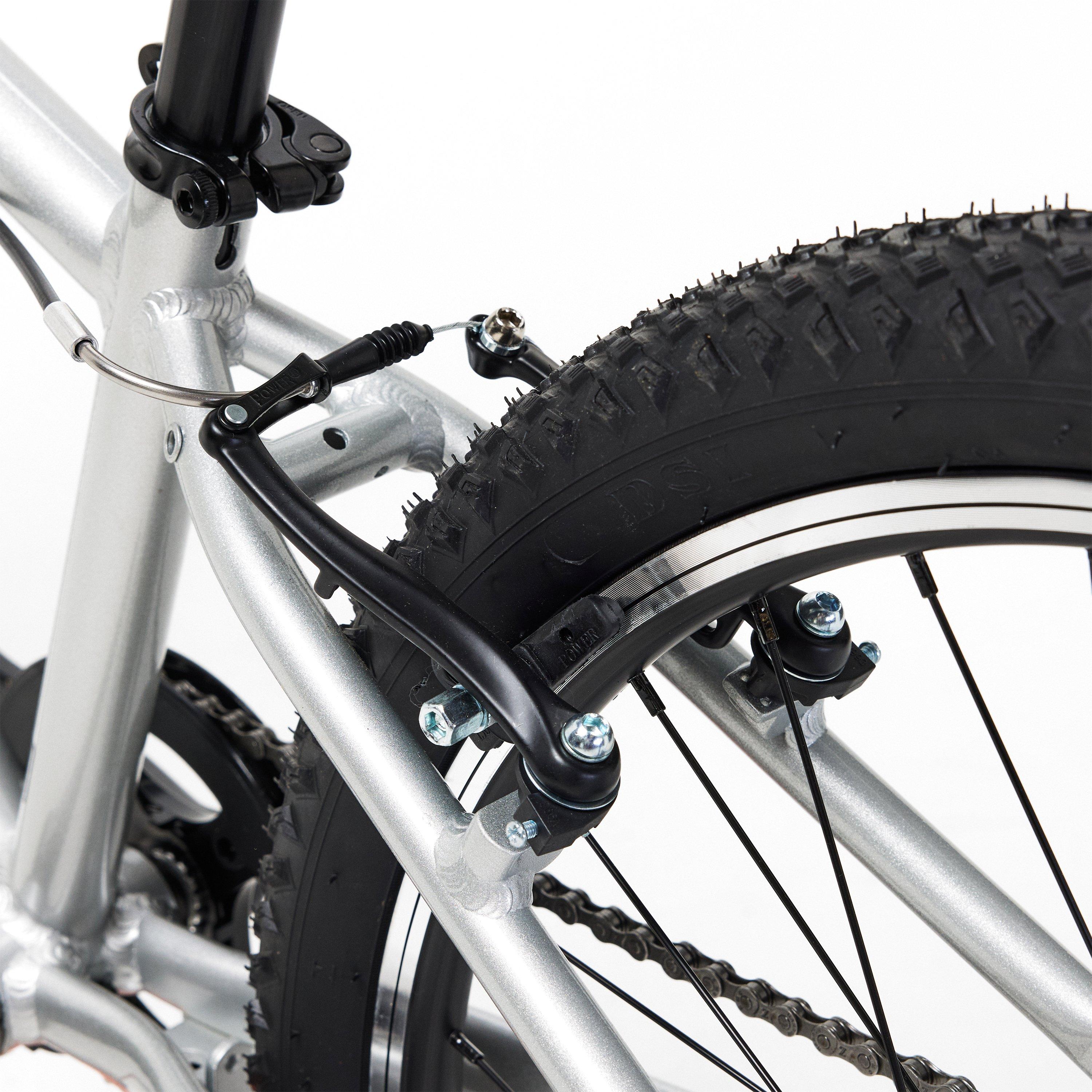 Silver - Pinnacle - Aspen 24 inch Bike Junior - 7