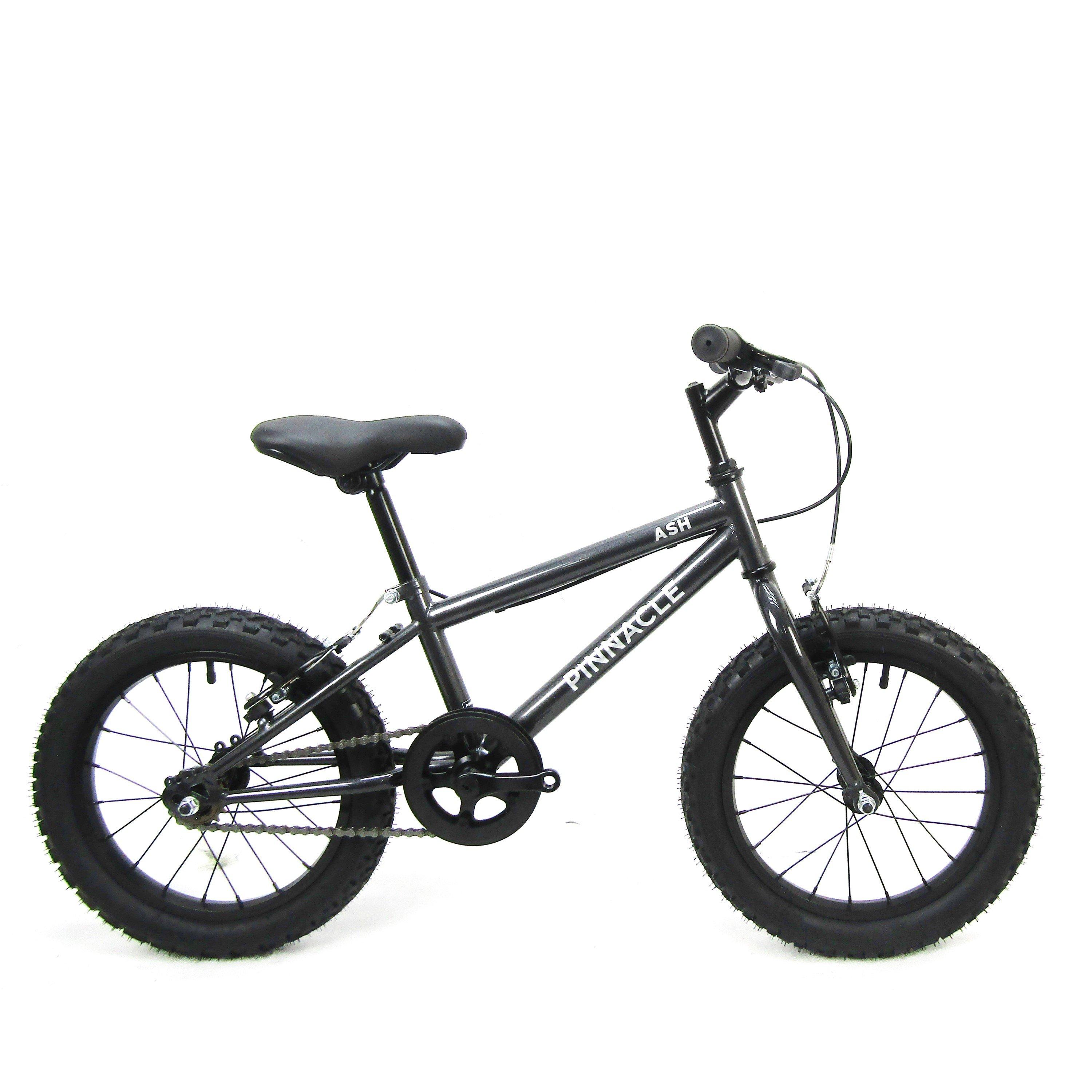 Black - Pinnacle - Ash 16 inch Kids Bike - 1