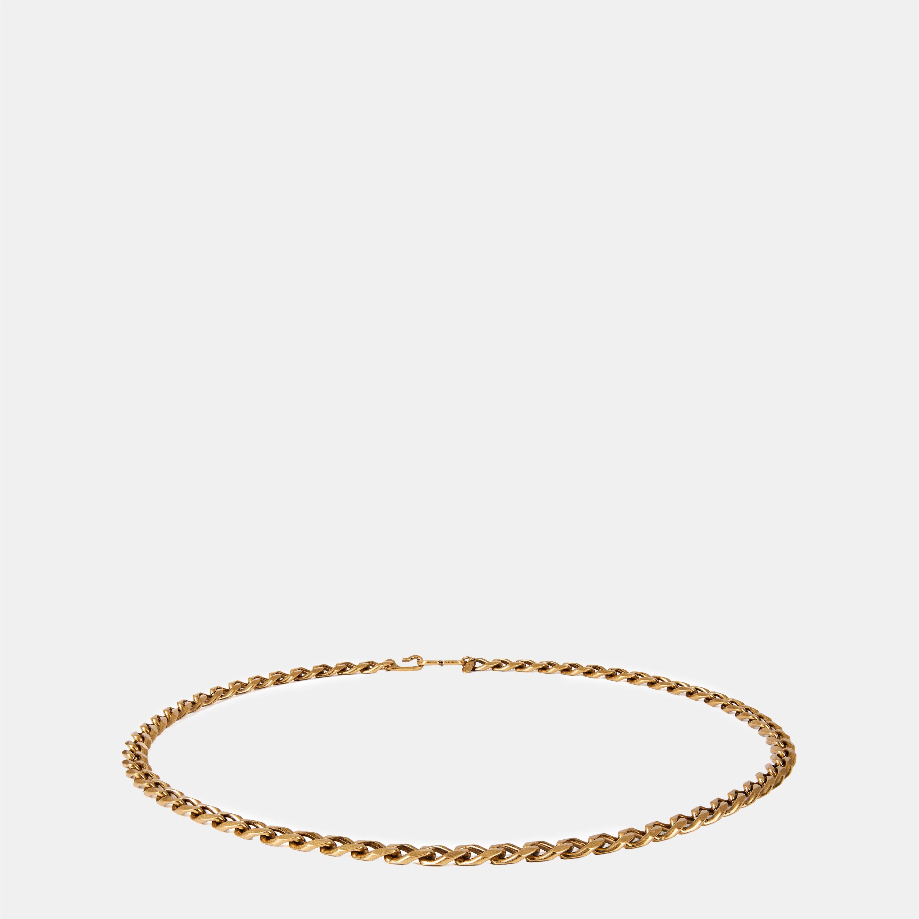 Antique Gold - Valentino Garavani - Women's Vlogo Signature Chain Belt - 2