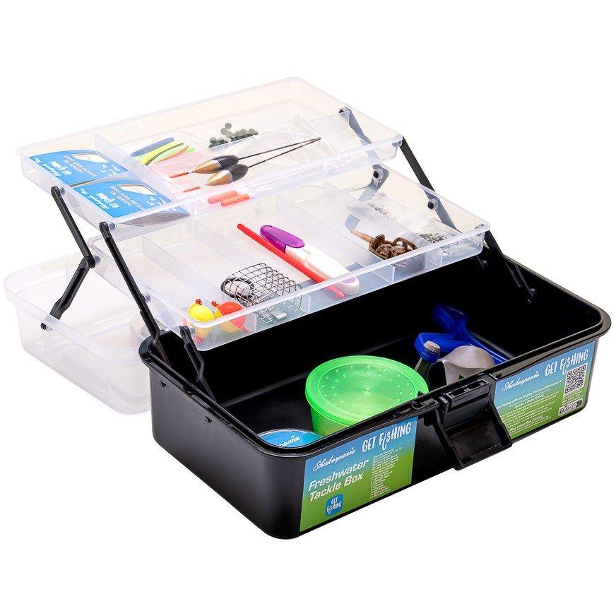 Blk/Clear - Shakespeare - Fresh Water Tacklebox - 1
