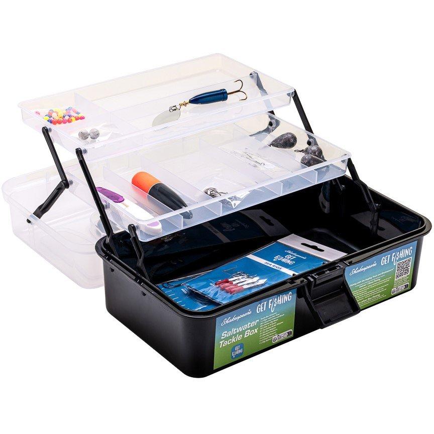 Blk/Clear - Shakespeare - Salt Water Tacklebox - 1