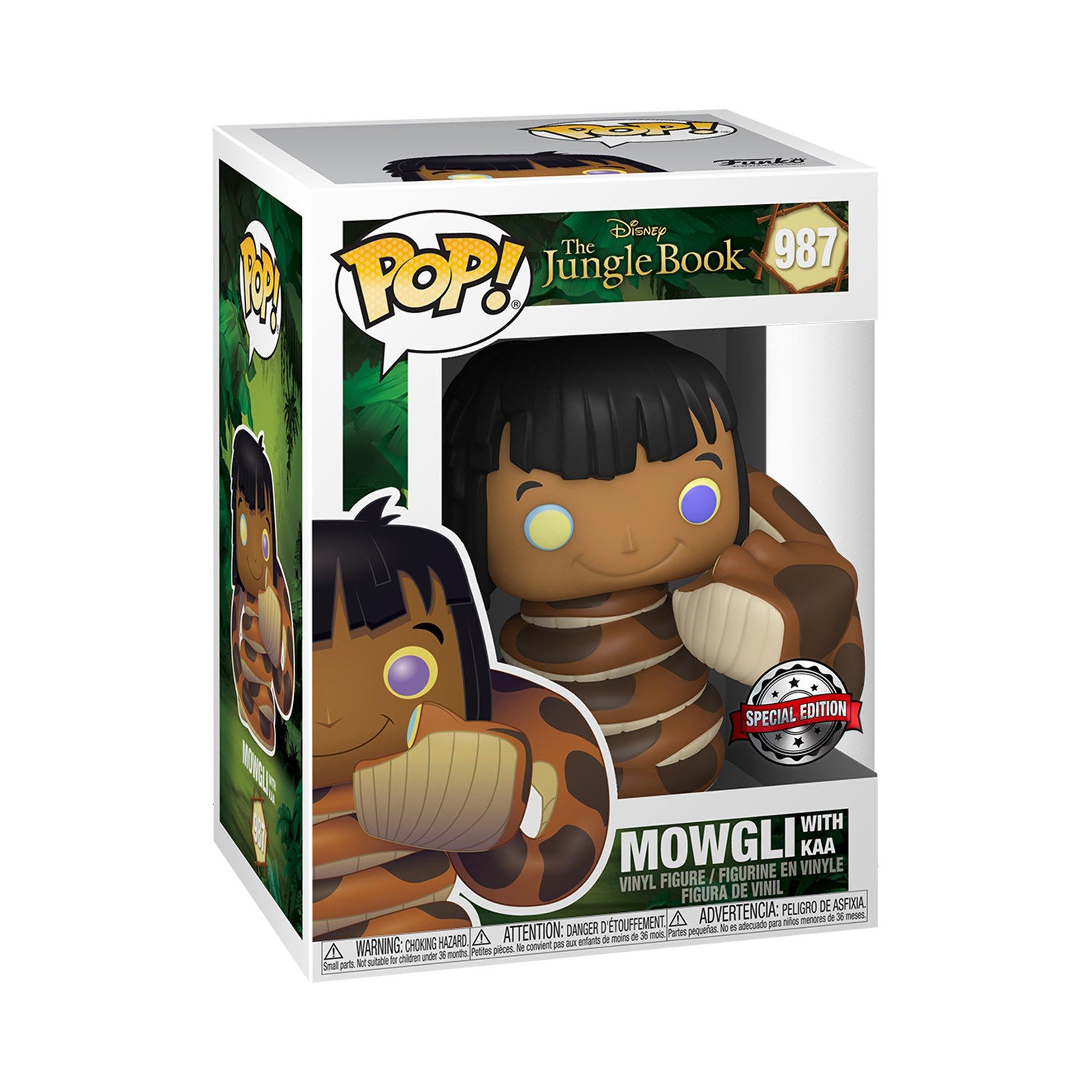 Funko  Disney: Jungle Book- Mowgli W/Kaa - 