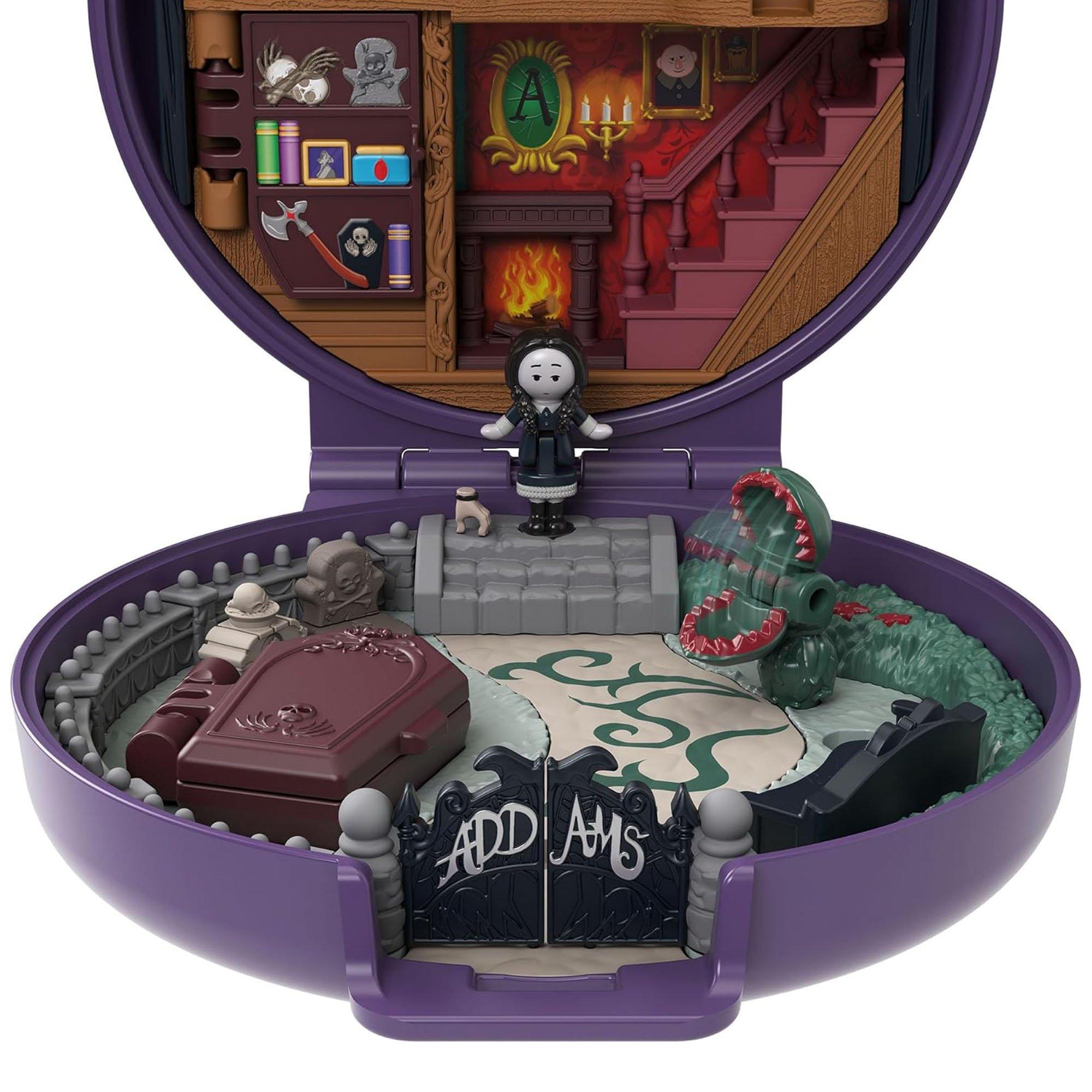 None - Polly Pocket - Collector The Addams Family Compact - 6