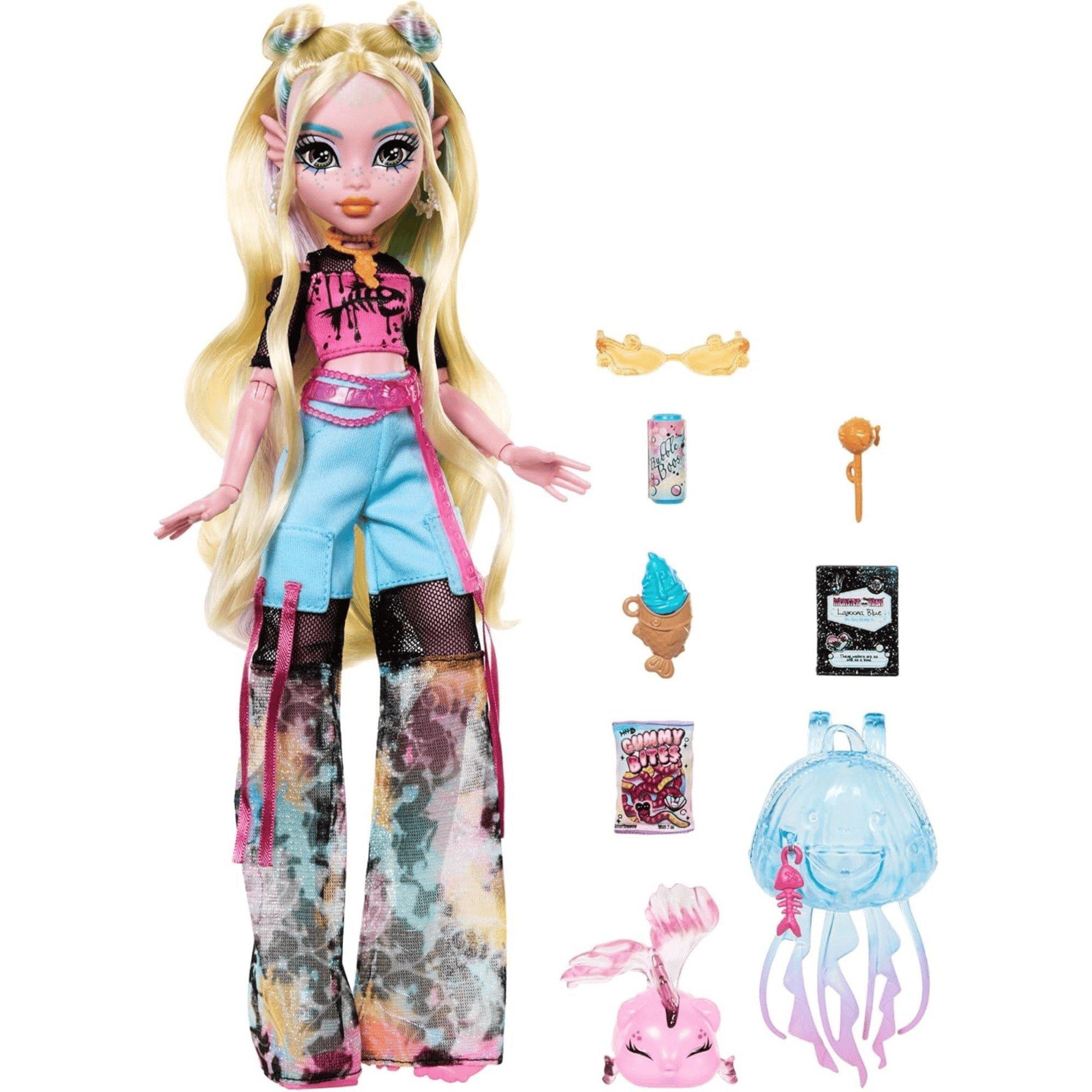 Aucun - Monster High - Lagoona Blue Doll - 3