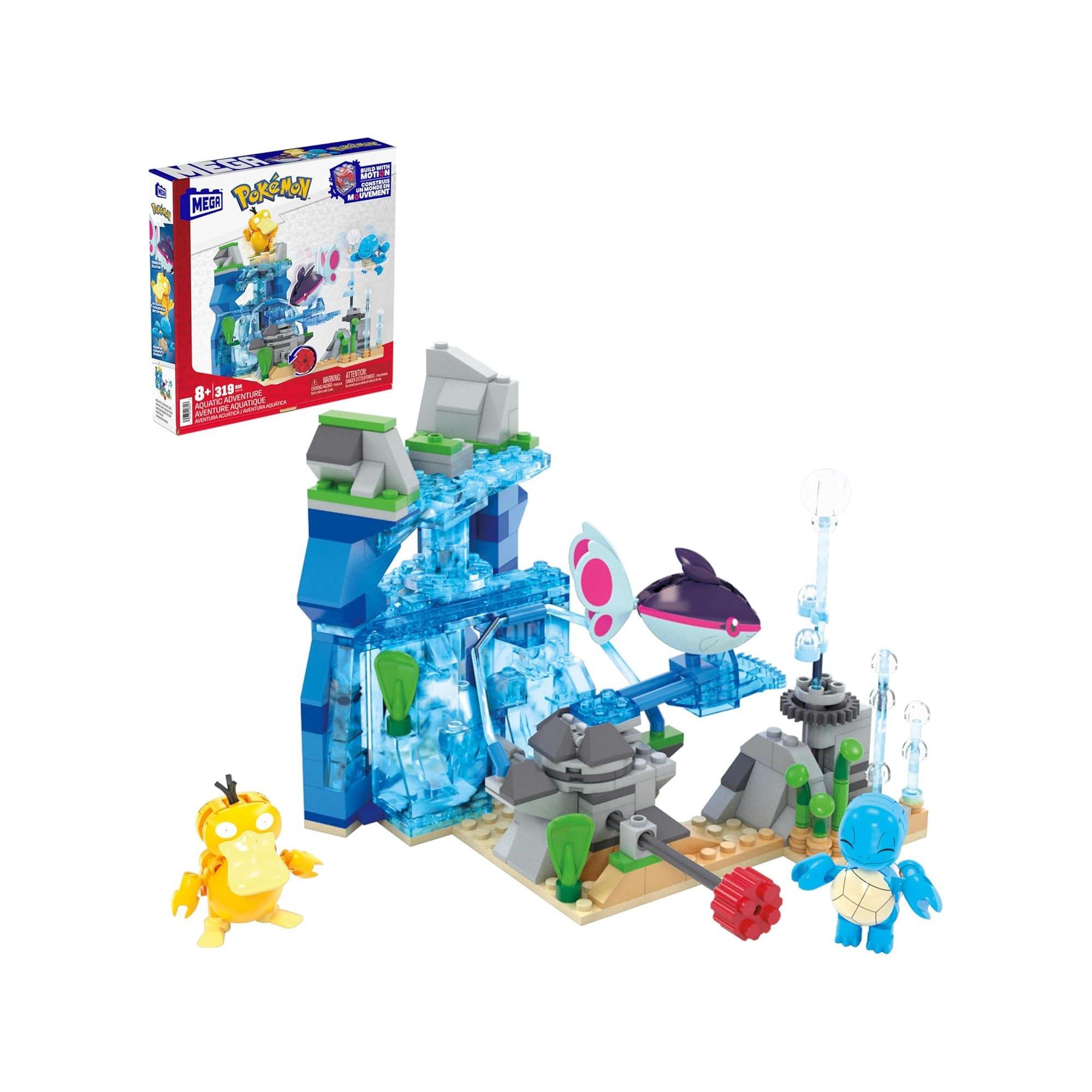 None - Pokemon - Mega Construx Pokemon Aquatic Adventure - 1