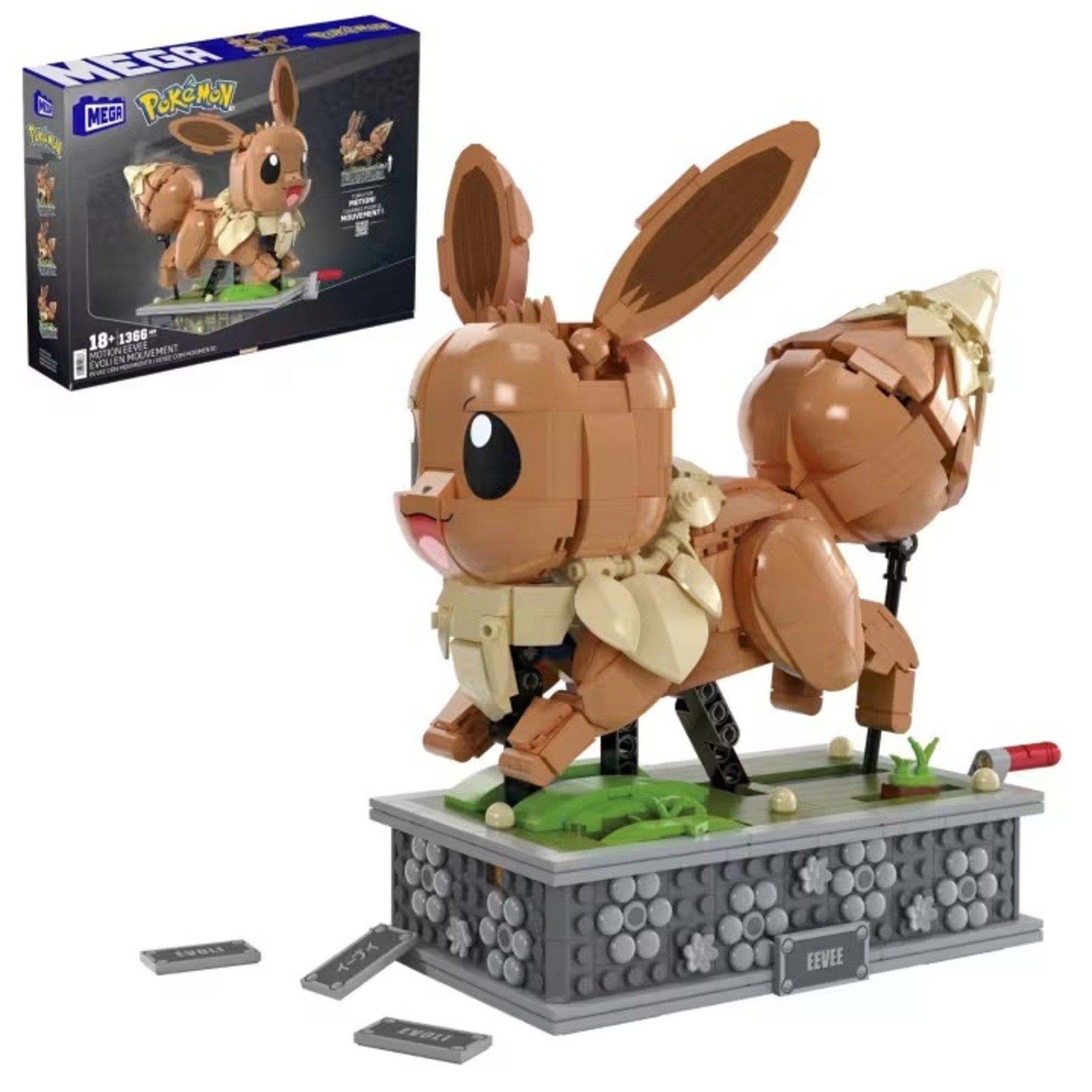 None - Pokemon - Mega Pokémon Motion Eevee Building Toy Kit - 1