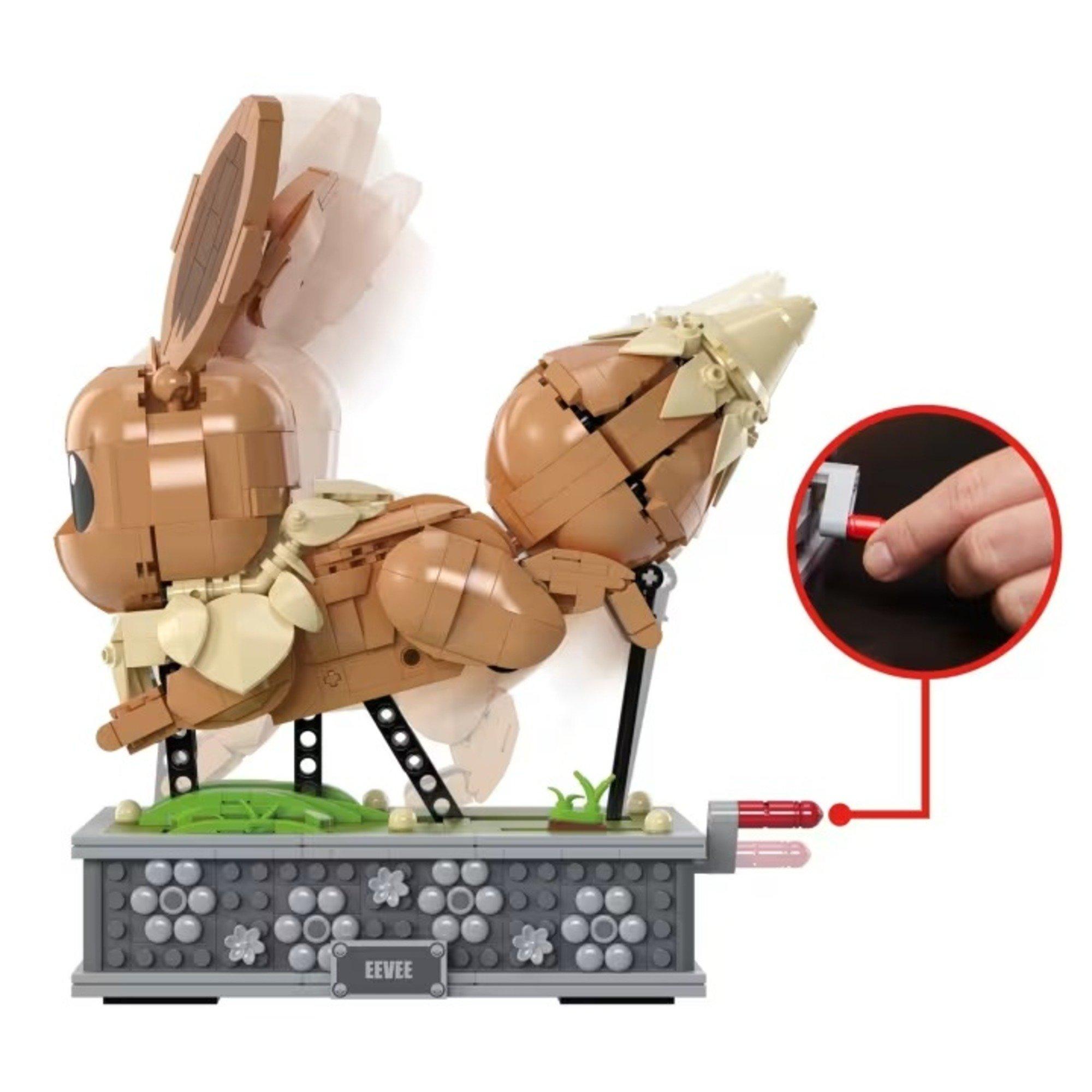 None - Pokemon - Mega Pokémon Motion Eevee Building Toy Kit - 4