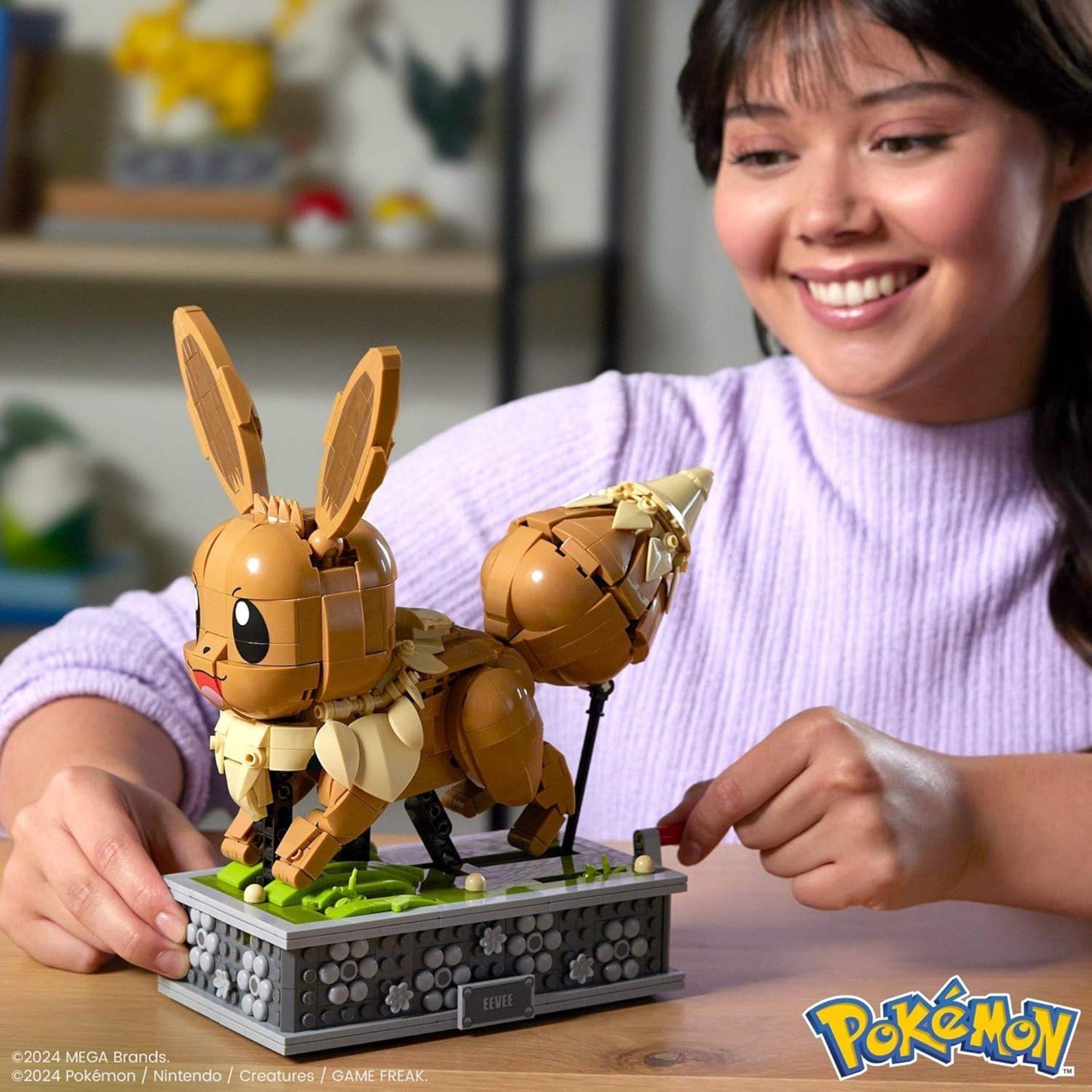 None - Pokemon - Mega Pokémon Motion Eevee Building Toy Kit - 6