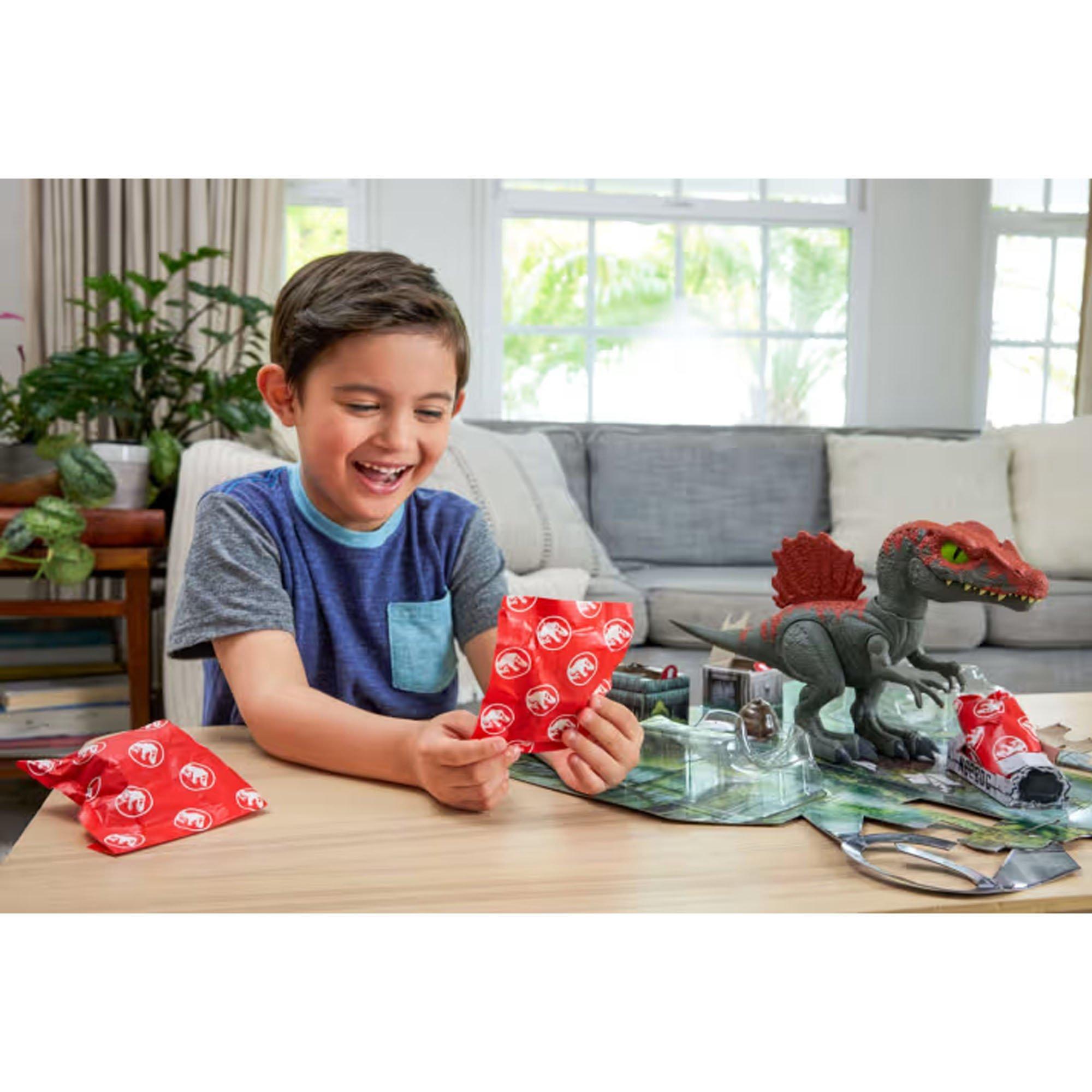 None - Jurassic Park - Jurassic World Spinosaurus Cage Crasher Action Figure Playset - 6